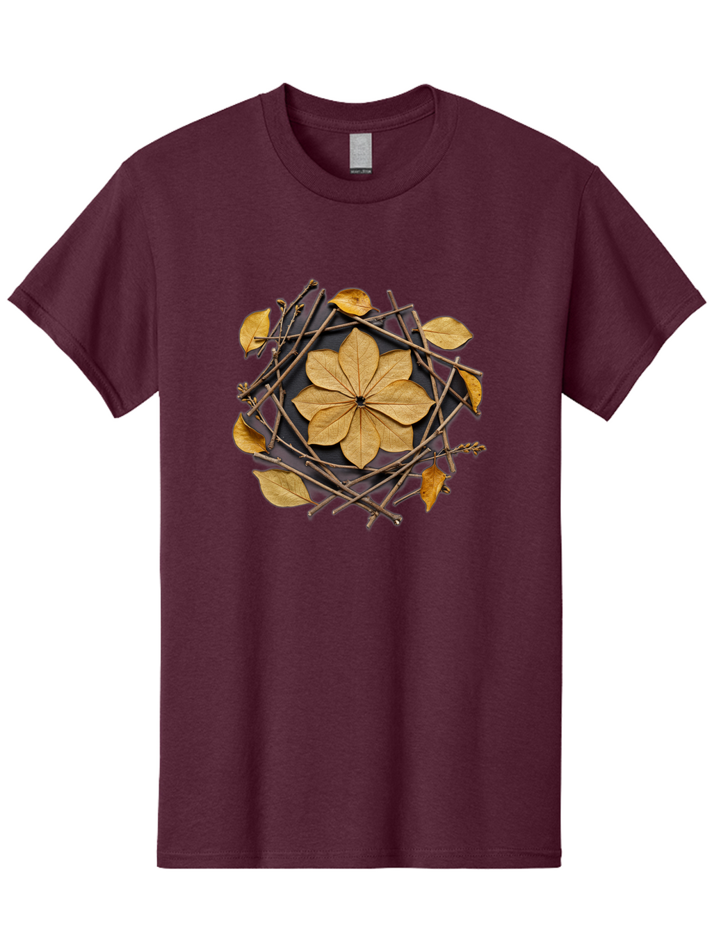 Dried-Leaves-And-Twigs Men'S Graphic Tee, 100% Cotton, Comfortable Casual Summer Wear, Machine Washable, Vintage Camera, Old Camera, Antique Camera, Black Camera, Classic Photography, Photography Equipment, Nostalgic Device, Film Camera, Bag416