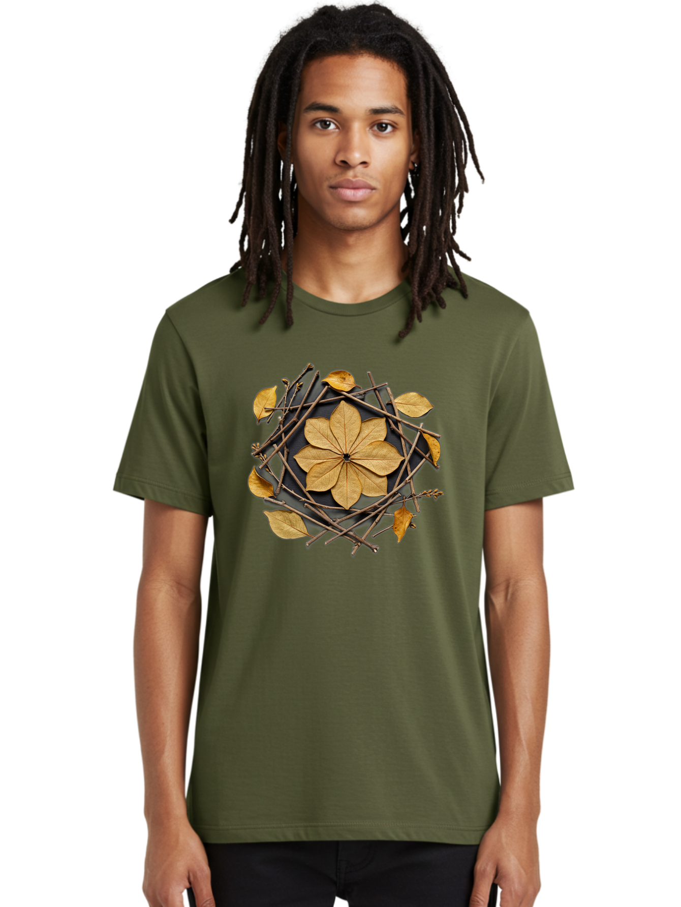 Dried-Leaves-And-Twigs Men'S Graphic Tee, 100% Cotton, Comfortable Casual Summer Wear, Machine Washable, Vintage Camera, Old Camera, Antique Camera, Black Camera, Classic Photography, Photography Equipment, Nostalgic Device, Film Camera, Bag416