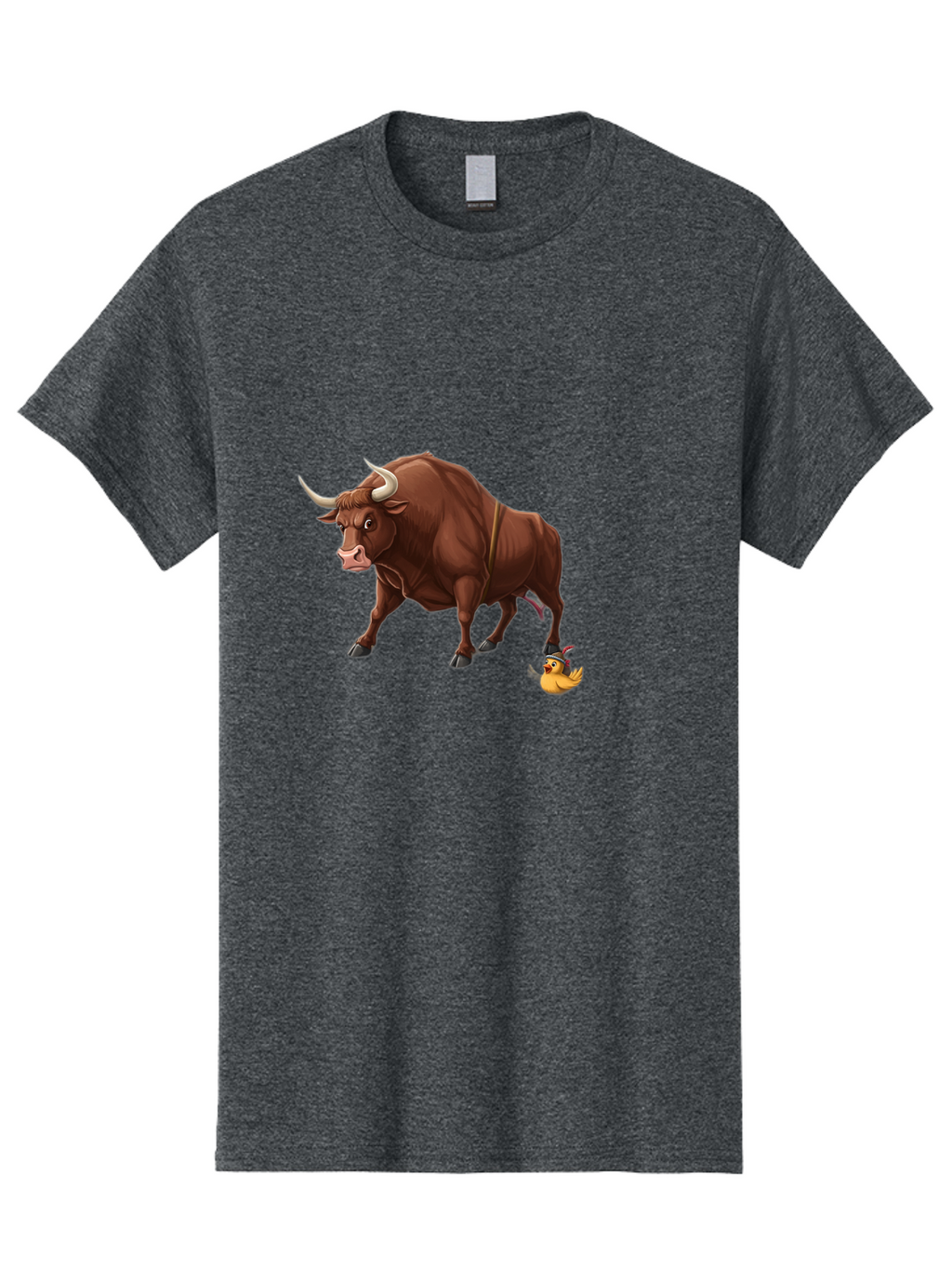 Duck-Riding-Bull Men'S Graphic Tee, 100% Cotton, Comfortable Casual Summer Wear, Machine Washable, Vintage Camera, Old Camera, Antique Camera, Black Camera, Classic Photography, Photography Equipment, Nostalgic Device, Film Camera, Camera Art Bag418