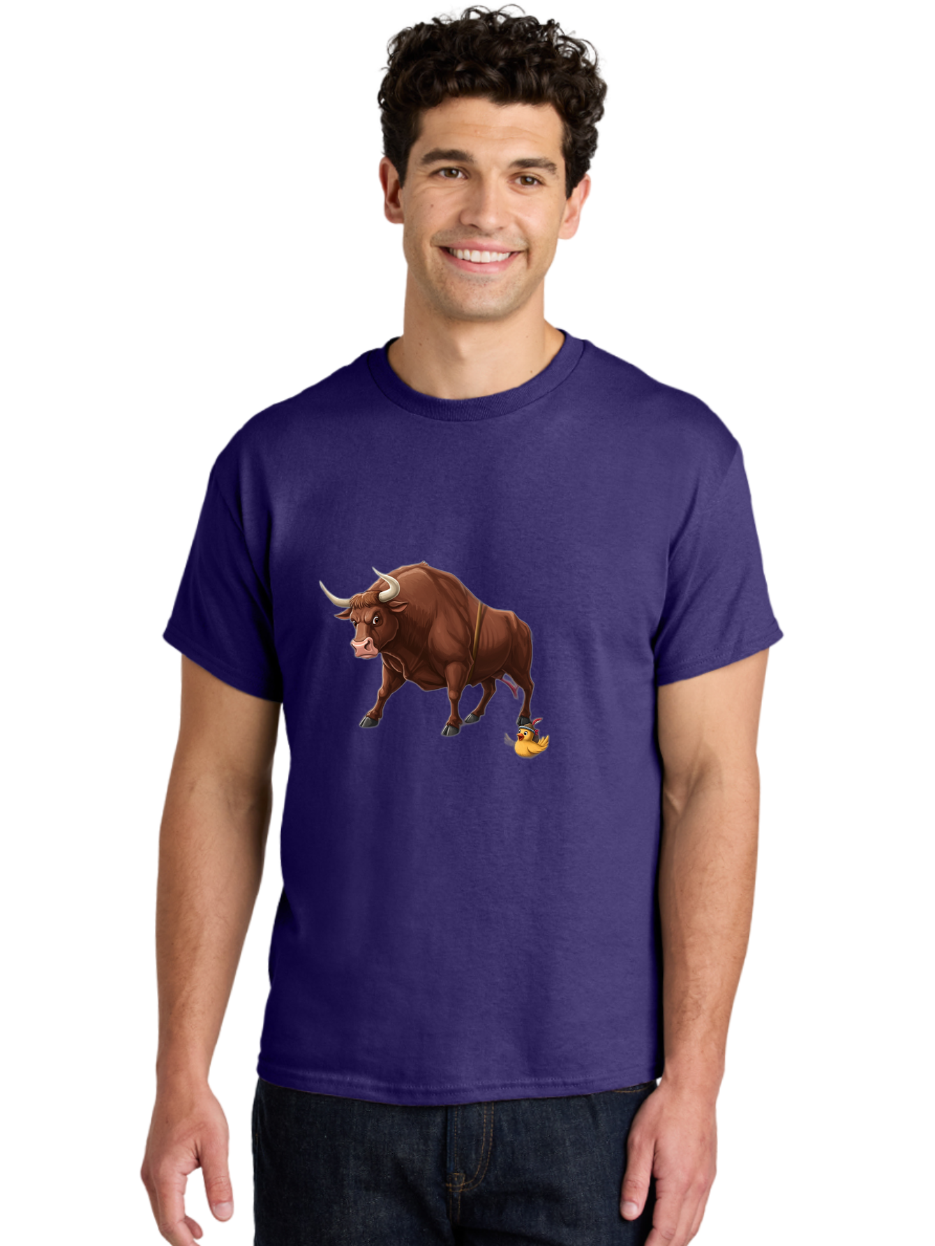 Duck-Riding-Bull Men'S Graphic Tee, 100% Cotton, Comfortable Casual Summer Wear, Machine Washable, Vintage Camera, Old Camera, Antique Camera, Black Camera, Classic Photography, Photography Equipment, Nostalgic Device, Film Camera, Camera Art Bag418