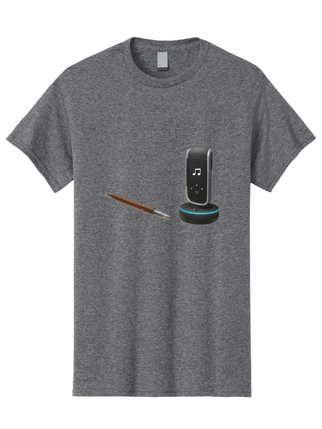 Echo-Pen Men'S Graphic Tee, 100% Cotton, Comfortable Casual Summer Wear, Machine Washable, Vintage Camera, Old Camera, Antique Camera, Black Camera, Classic Photography, Photography Equipment, Nostalgic Device, Film Camera, Camera Art Bag419