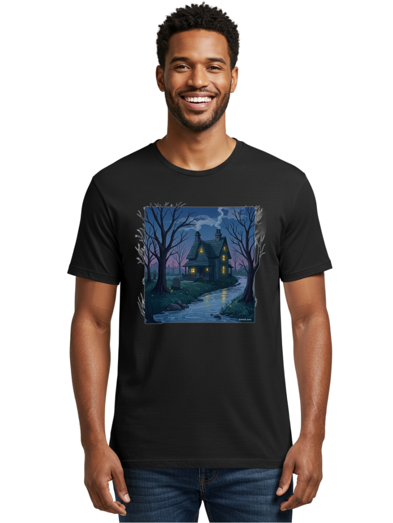 Eerie-Scene Men'S Graphic Tee, 100% Cotton, Comfortable Casual Summer Wear, Machine Washable, Vintage Camera, Old Camera, Antique Camera, Black Camera, Classic Photography, Photography Equipment, Nostalgic Device, Film Camera, Camera Art Bag420