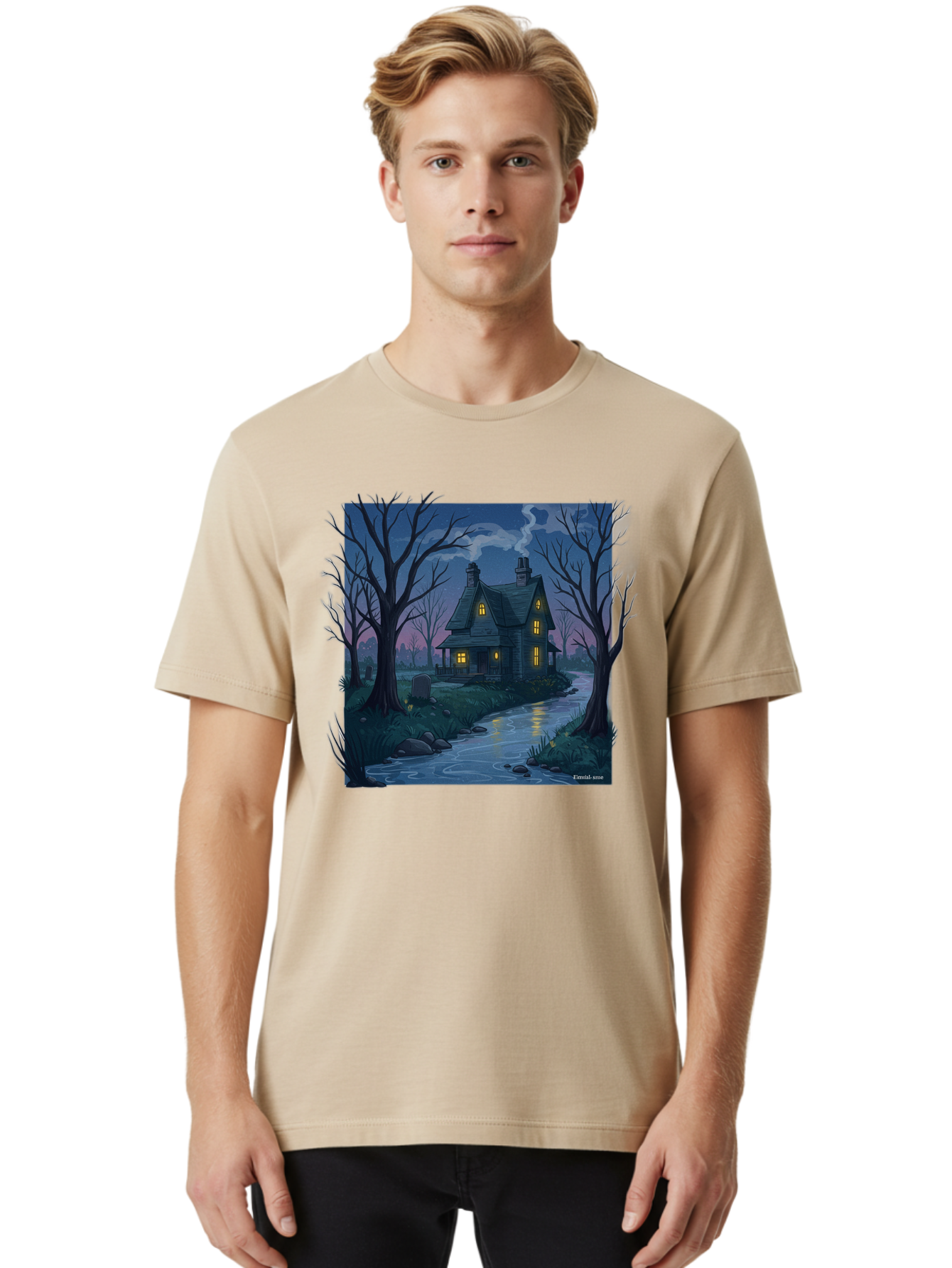 Eerie-Scene Men'S Graphic Tee, 100% Cotton, Comfortable Casual Summer Wear, Machine Washable, Vintage Camera, Old Camera, Antique Camera, Black Camera, Classic Photography, Photography Equipment, Nostalgic Device, Film Camera, Camera Art Bag420