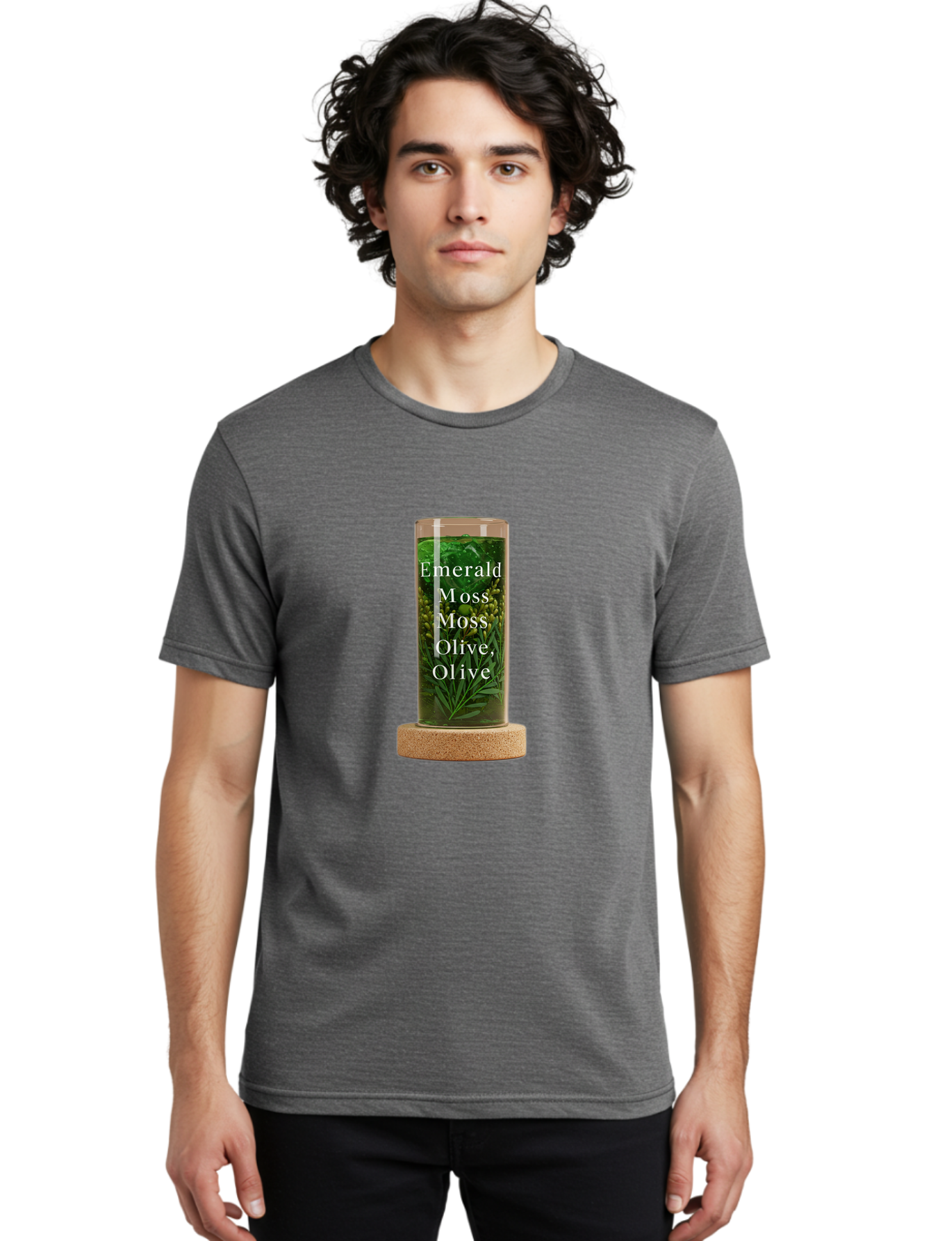 Emerald-Moss-Moss-Olive-Olive Men'S Graphic Tee, 100% Cotton, Comfortable Casual Summer Wear, Machine Washable, Vintage Camera, Old Camera, Antique Camera, Black Camera, Classic Photography, Photography Equipment, Nostalgic Device, Bag425