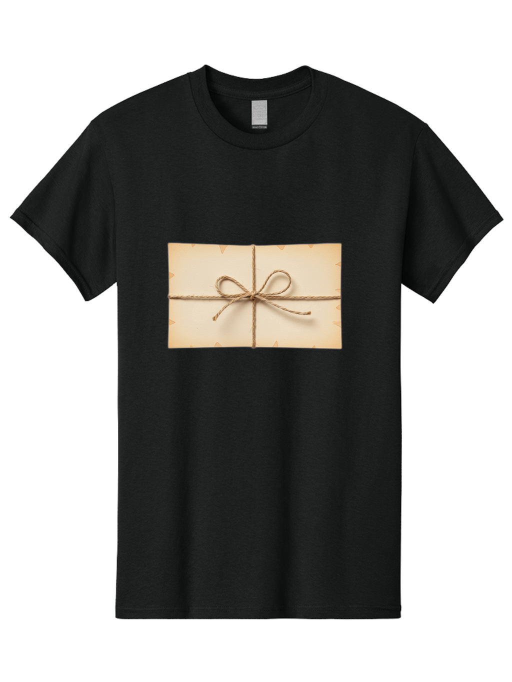Envelope-With-Twine Men'S Graphic Tee, 100% Cotton, Comfortable Casual Summer Wear, Machine Washable, Vintage Camera, Old Camera, Antique Camera, Black Camera, Classic Photography, Photography Equipment, Nostalgic Device, Film Camera, Bag426