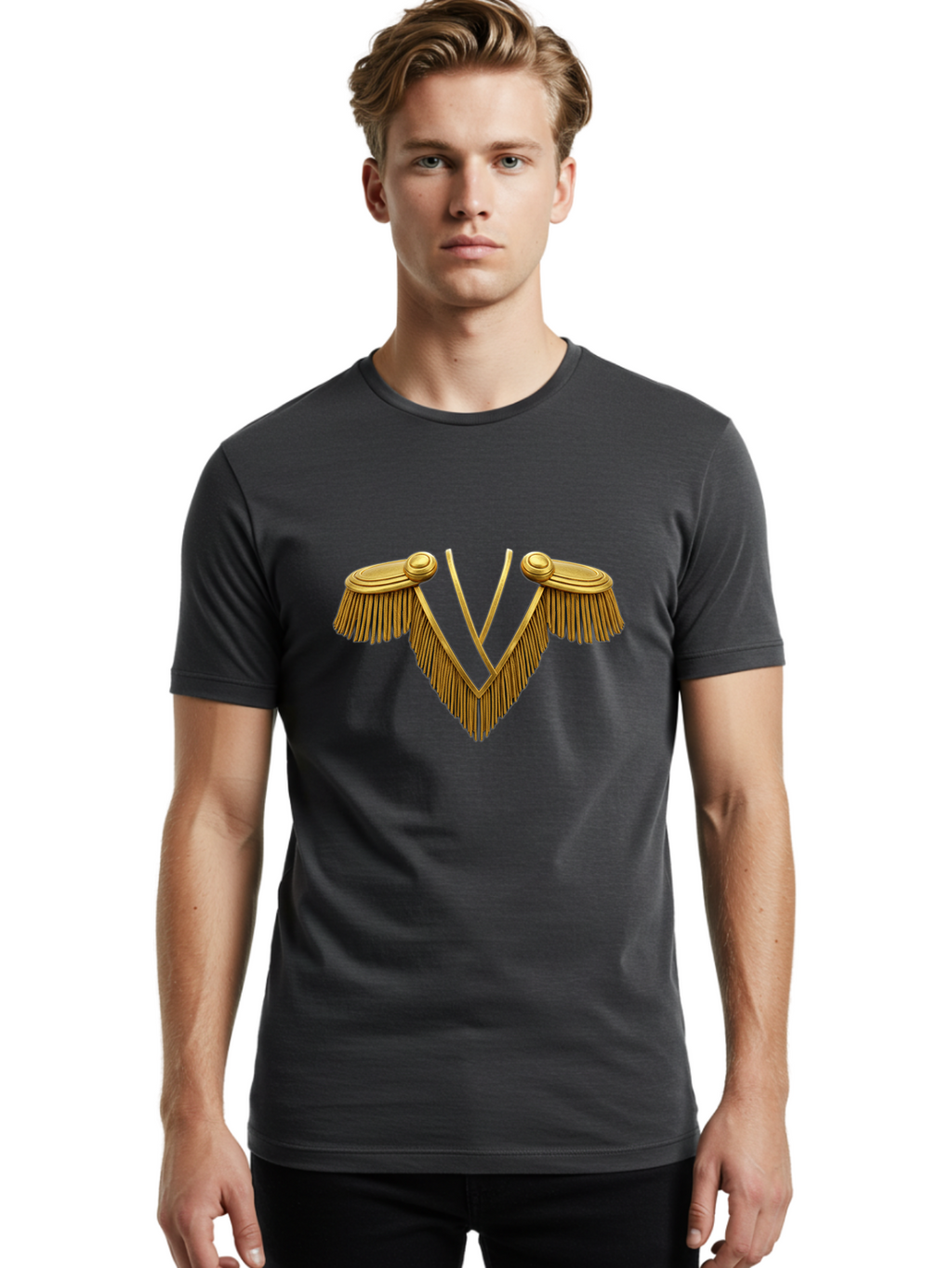 Epaulette Men'S Graphic Tee, 100% Cotton, Comfortable Casual Summer Wear, Machine Washable, Vintage Camera, Old Camera, Antique Camera, Black Camera, Classic Photography, Photography Equipment, Nostalgic Device, Film Camera, Camera Art Bag428