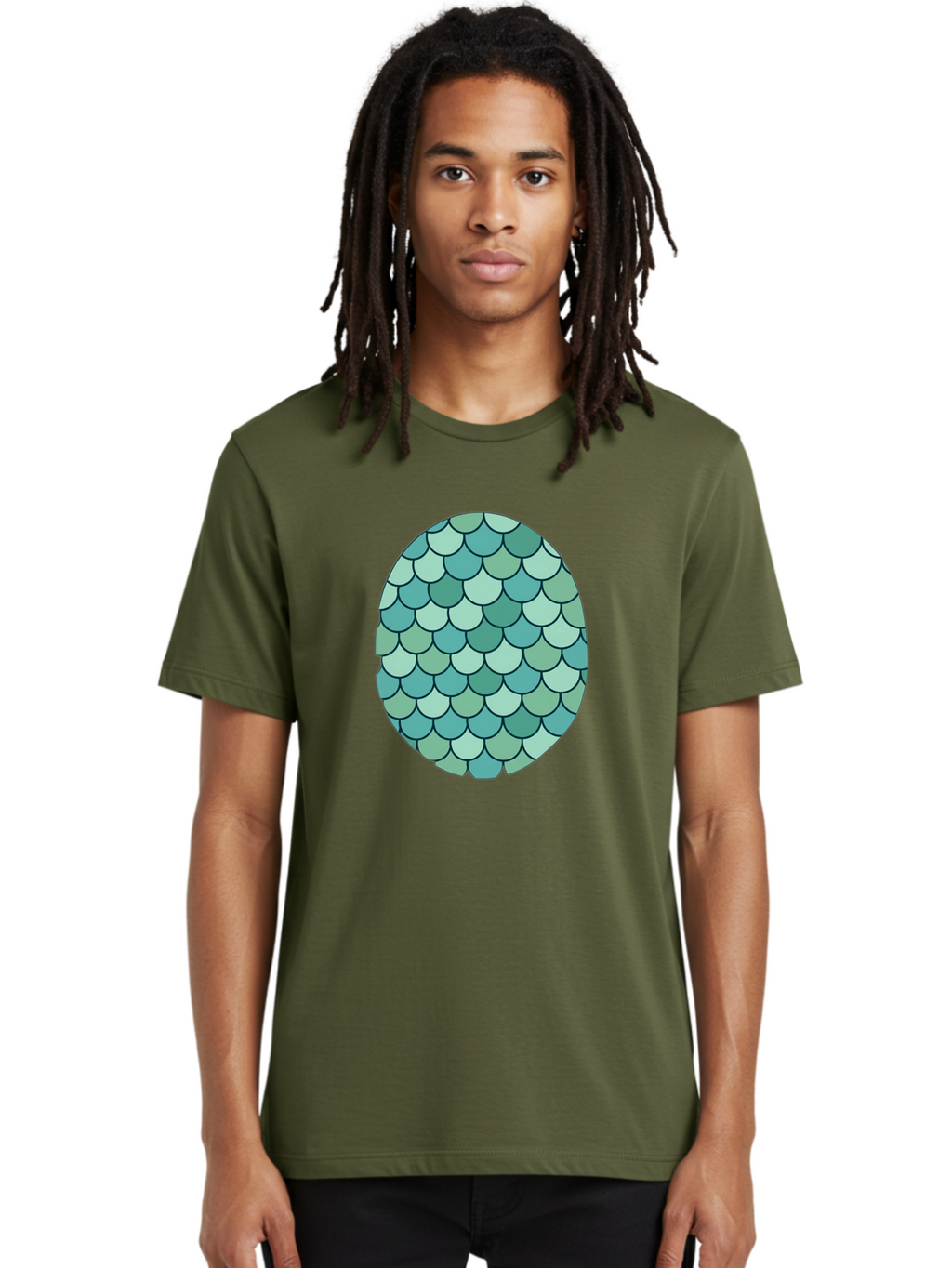Fish-Scale-Circle Men'S Graphic Tee, 100% Cotton, Comfortable Casual Summer Wear, Machine Washable, Vintage Camera, Old Camera, Antique Camera, Black Camera, Classic Photography, Photography Equipment, Nostalgic Device, Film Camera, Camera Art Bag440