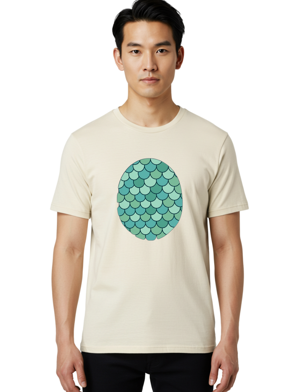 Fish-Scale-Circle Men'S Graphic Tee, 100% Cotton, Comfortable Casual Summer Wear, Machine Washable, Vintage Camera, Old Camera, Antique Camera, Black Camera, Classic Photography, Photography Equipment, Nostalgic Device, Film Camera, Camera Art Bag440