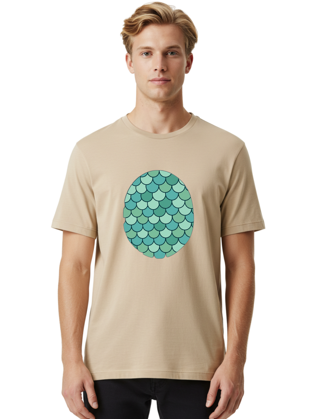 Fish-Scale-Circle Men'S Graphic Tee, 100% Cotton, Comfortable Casual Summer Wear, Machine Washable, Vintage Camera, Old Camera, Antique Camera, Black Camera, Classic Photography, Photography Equipment, Nostalgic Device, Film Camera, Camera Art Bag440