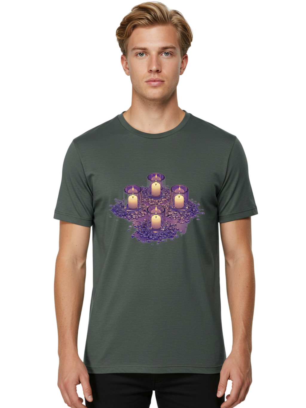 Five-Lit-Candles Men'S Graphic Tee, 100% Cotton, Comfortable Casual Summer Wear, Machine Washable, Vintage Camera, Old Camera, Antique Camera, Black Camera, Classic Photography, Photography Equipment, Nostalgic Device, Film Camera, Camera Art Bag443