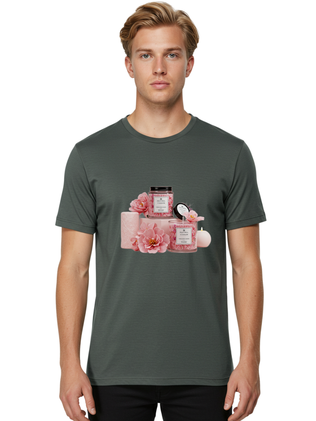 Flenwa-Candle Men'S Graphic Tee, 100% Cotton, Comfortable Casual Summer Wear, Machine Washable, Vintage Camera, Old Camera, Antique Camera, Black Camera, Classic Photography, Photography Equipment, Nostalgic Device, Film Camera, Camera Art Bag444