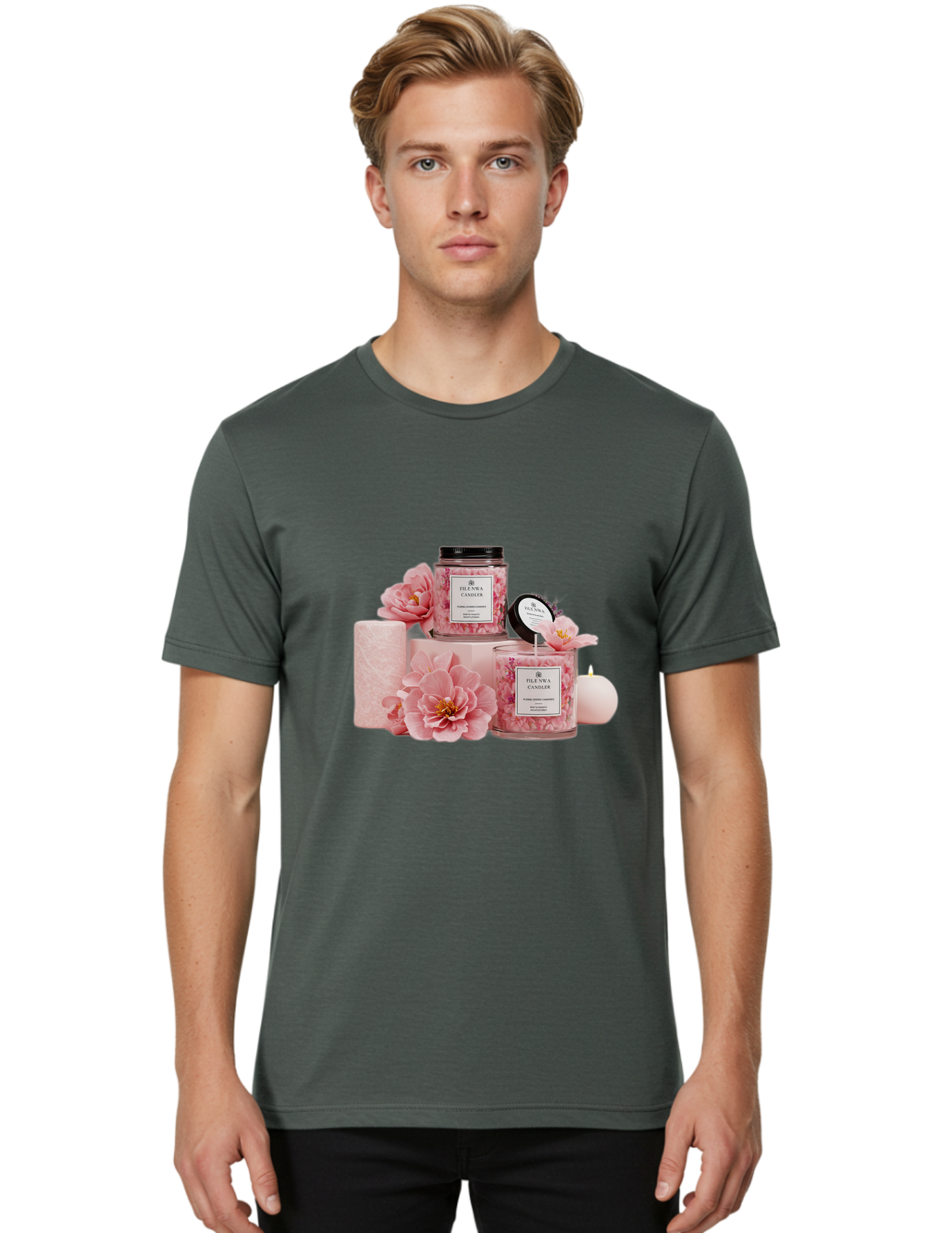 Flenwa-Candle Men'S Graphic Tee, 100% Cotton, Comfortable Casual Summer Wear, Machine Washable, Vintage Camera, Old Camera, Antique Camera, Black Camera, Classic Photography, Photography Equipment, Nostalgic Device, Film Camera, Camera Art Bag444
