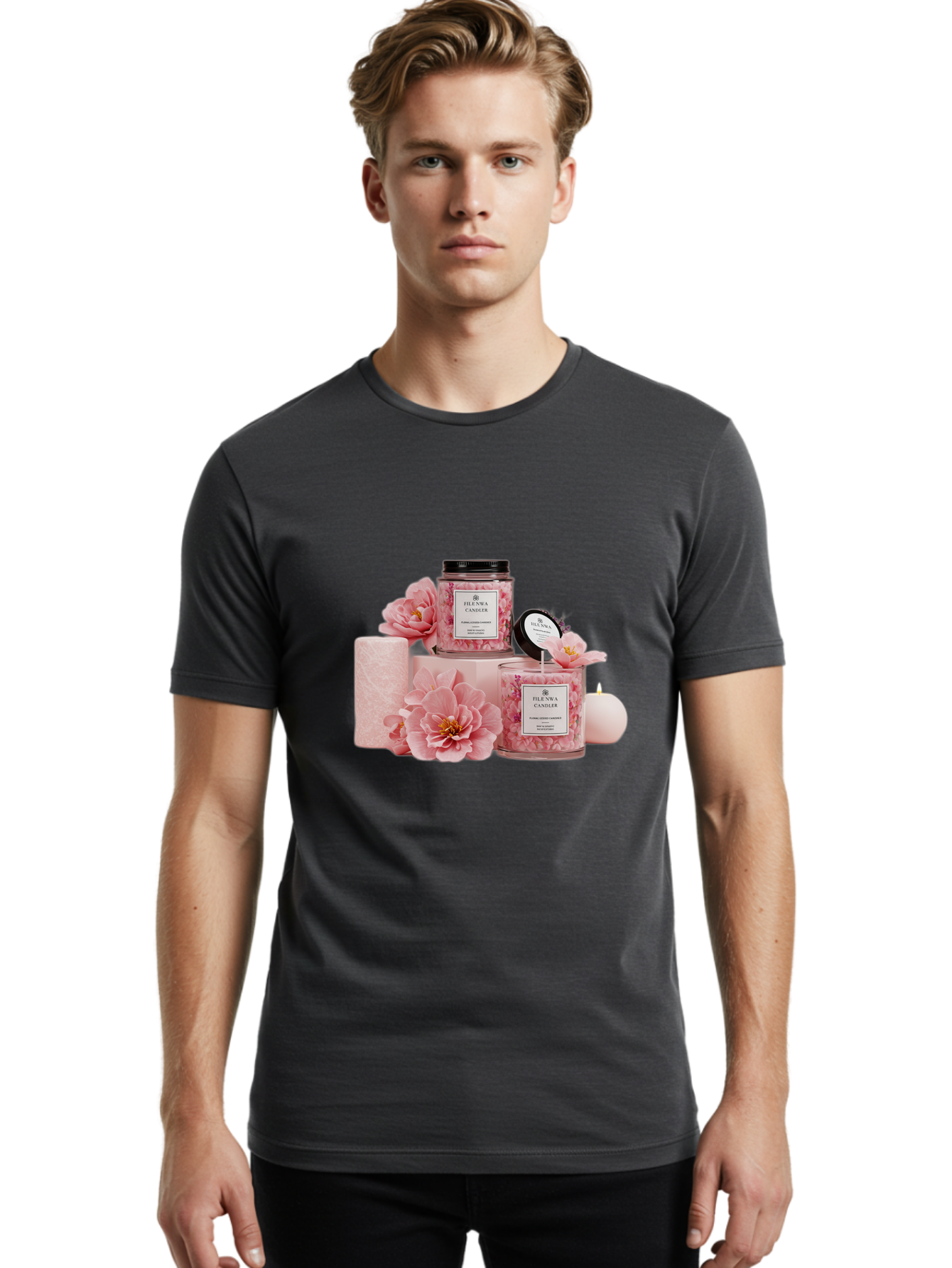Flenwa-Candle Men'S Graphic Tee, 100% Cotton, Comfortable Casual Summer Wear, Machine Washable, Vintage Camera, Old Camera, Antique Camera, Black Camera, Classic Photography, Photography Equipment, Nostalgic Device, Film Camera, Camera Art Bag444