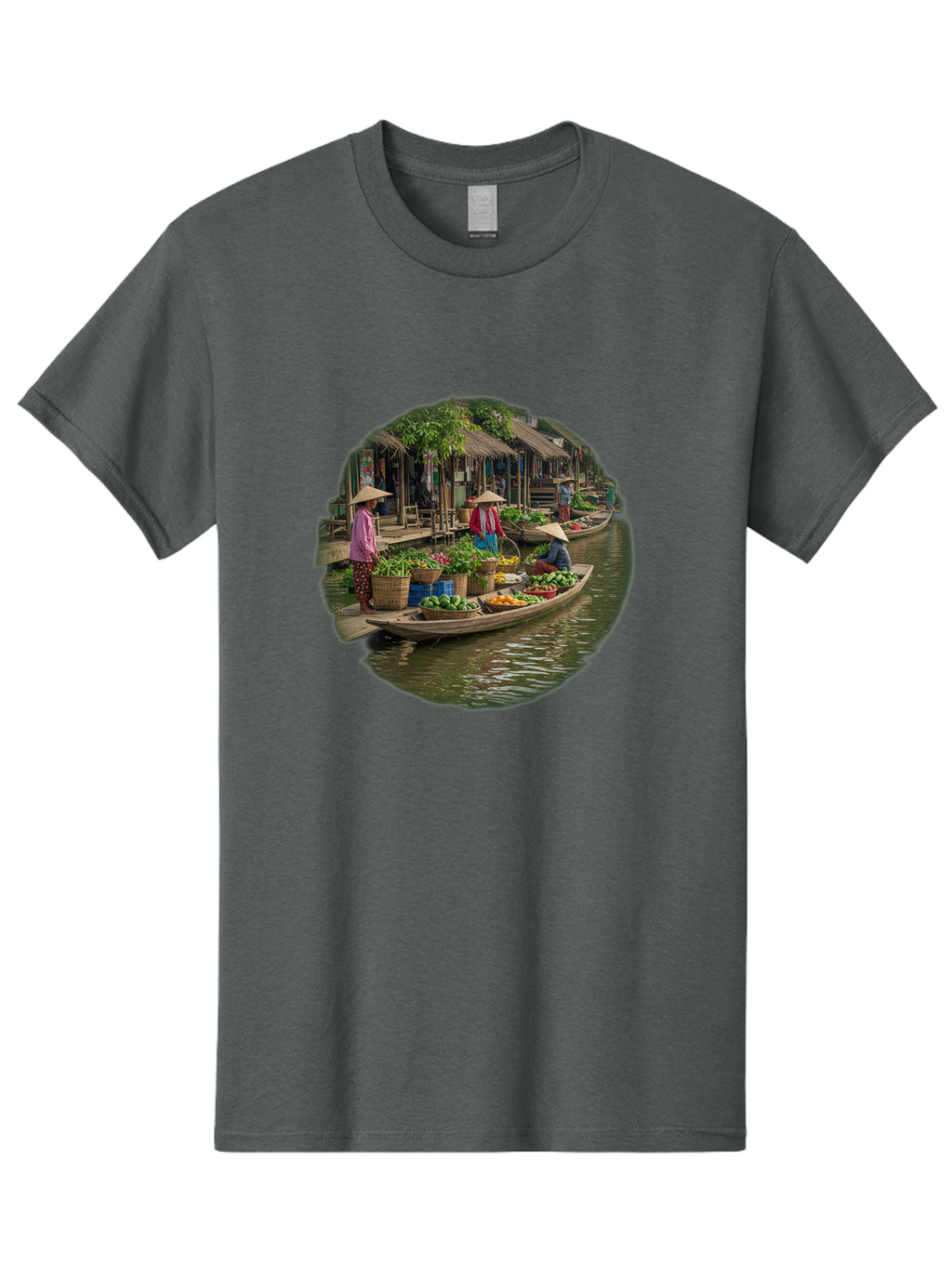 Floating-Market Men'S Graphic Tee, 100% Cotton, Comfortable Casual Summer Wear, Machine Washable, Vintage Camera, Old Camera, Antique Camera, Black Camera, Classic Photography, Photography Equipment, Nostalgic Device, Film Camera, Camera Art Bag452
