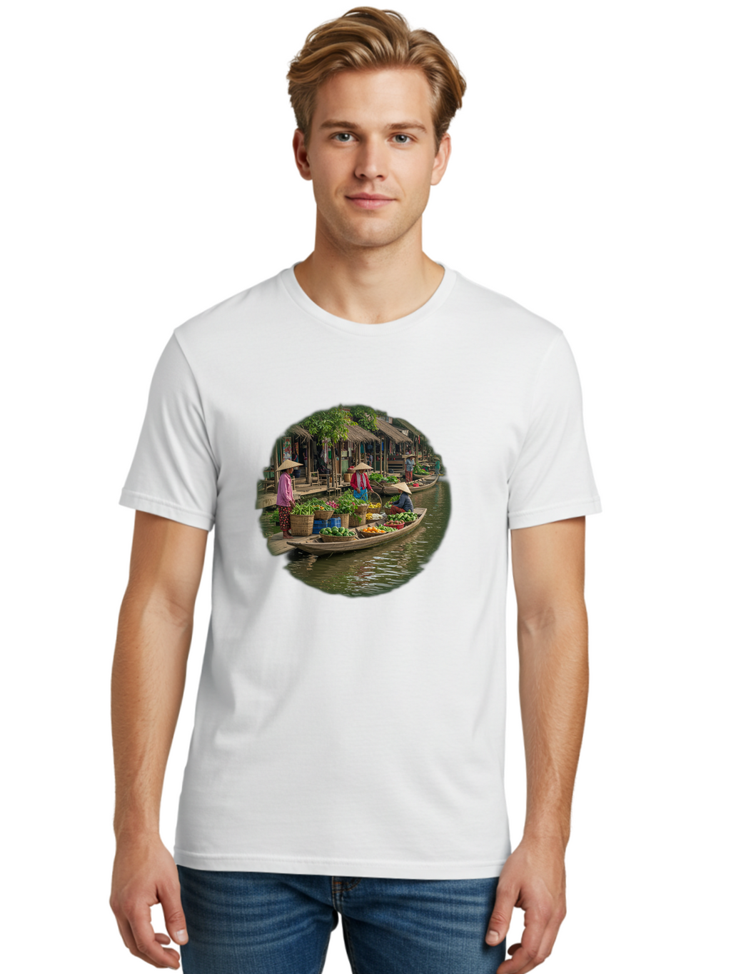Floating-Market Men'S Graphic Tee, 100% Cotton, Comfortable Casual Summer Wear, Machine Washable, Vintage Camera, Old Camera, Antique Camera, Black Camera, Classic Photography, Photography Equipment, Nostalgic Device, Film Camera, Camera Art Bag452