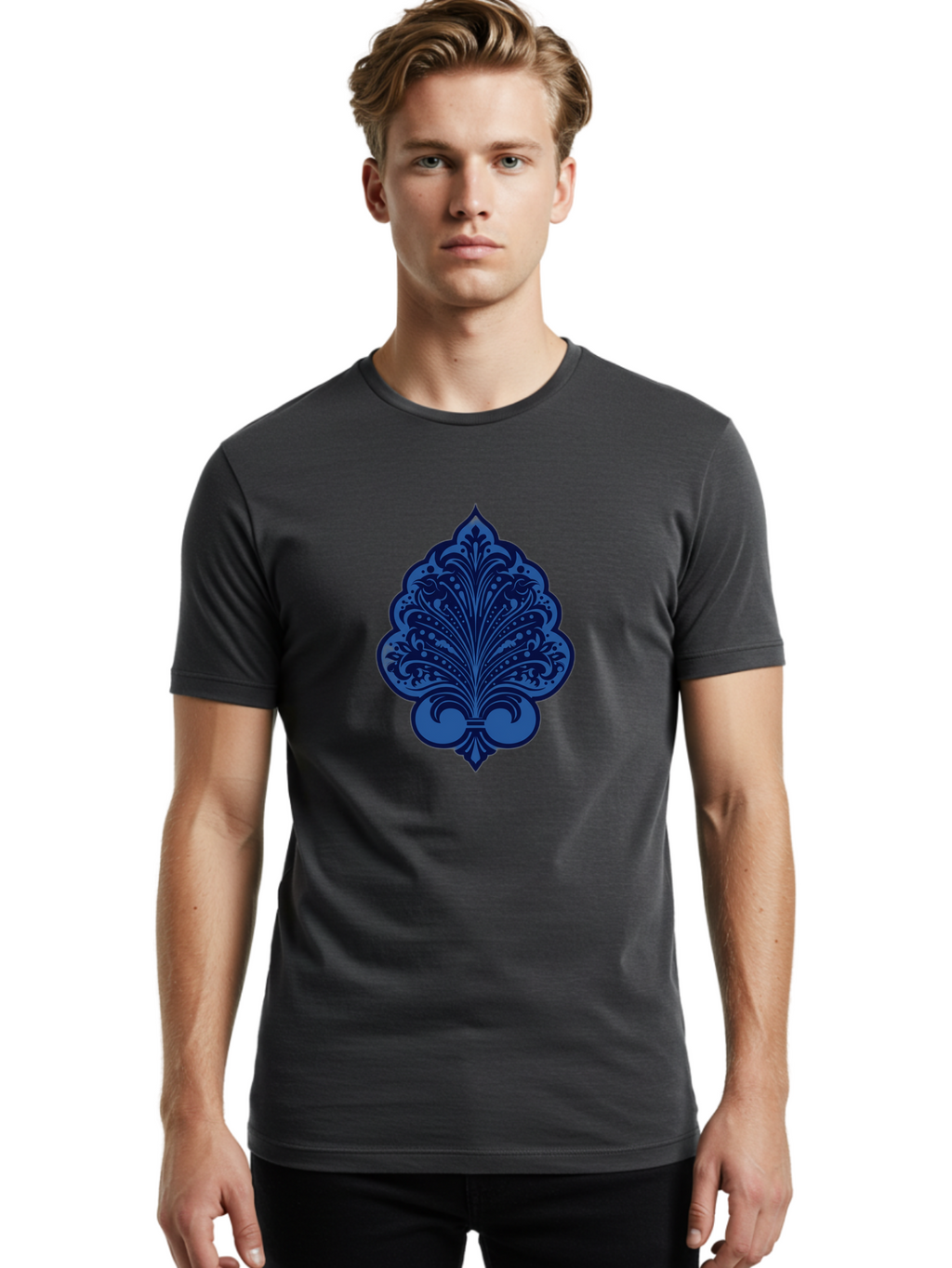 Floral-Design-Element Men'S Graphic Tee, 100% Cotton, Comfortable Casual Summer Wear, Machine Washable, Vintage Camera, Old Camera, Antique Camera, Black Camera, Classic Photography, Photography Equipment, Nostalgic Device, Film Camera, Bag457