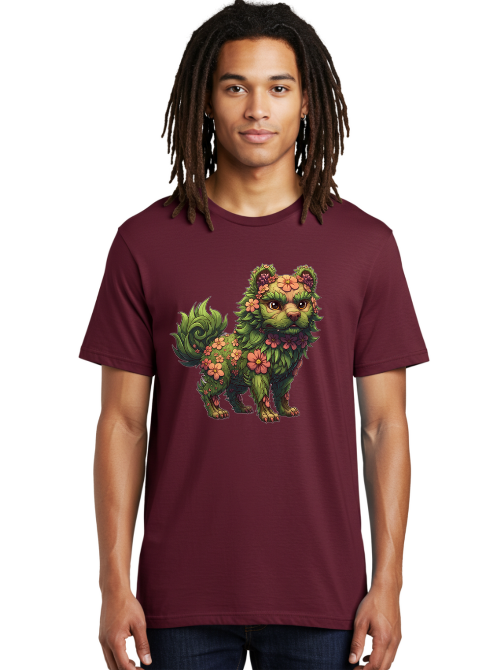 Floral-Dog Men'S Graphic Tee, 100% Cotton, Comfortable Casual Summer Wear, Machine Washable, Vintage Camera, Old Camera, Antique Camera, Black Camera, Classic Photography, Photography Equipment, Nostalgic Device, Film Camera, Camera Art Bag458