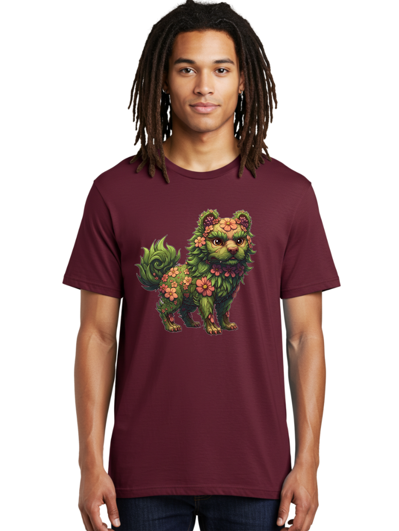 Floral-Dog Men'S Graphic Tee, 100% Cotton, Comfortable Casual Summer Wear, Machine Washable, Vintage Camera, Old Camera, Antique Camera, Black Camera, Classic Photography, Photography Equipment, Nostalgic Device, Film Camera, Camera Art Bag458