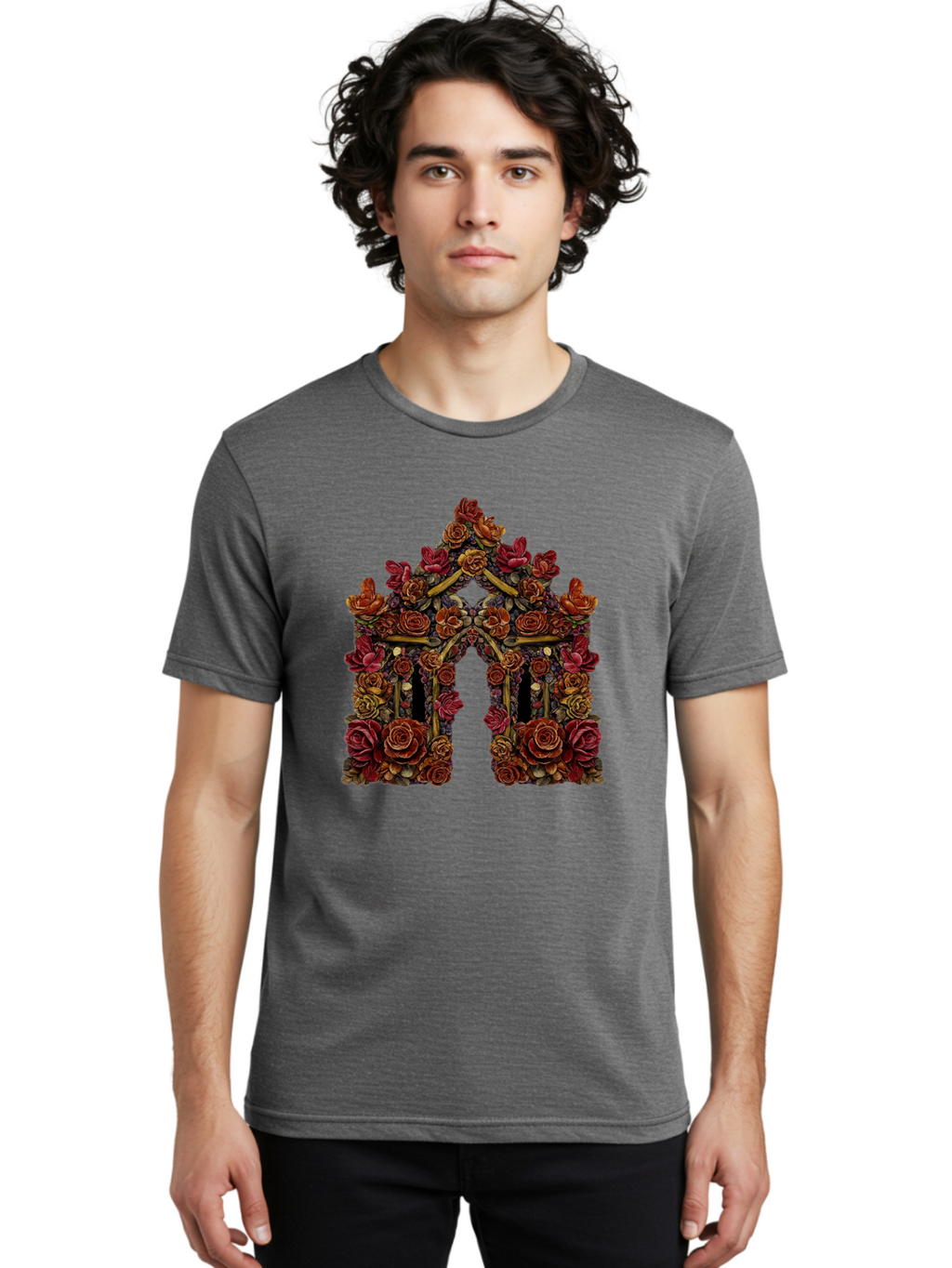 Flower-Gate Men'S Graphic Tee, 100% Cotton, Comfortable Casual Summer Wear, Machine Washable, Vintage Camera, Old Camera, Antique Camera, Black Camera, Classic Photography, Photography Equipment, Nostalgic Device, Film Camera, Camera Art Bag470