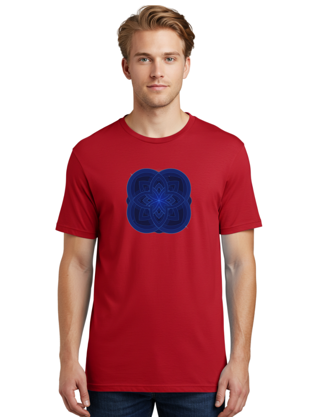 Flower-Mandala-Design Men'S Graphic Tee, 100% Cotton, Comfortable Casual Summer Wear, Machine Washable, Vintage Camera, Old Camera, Antique Camera, Black Camera, Classic Photography, Photography Equipment, Nostalgic Device, Film Camera, Bag471