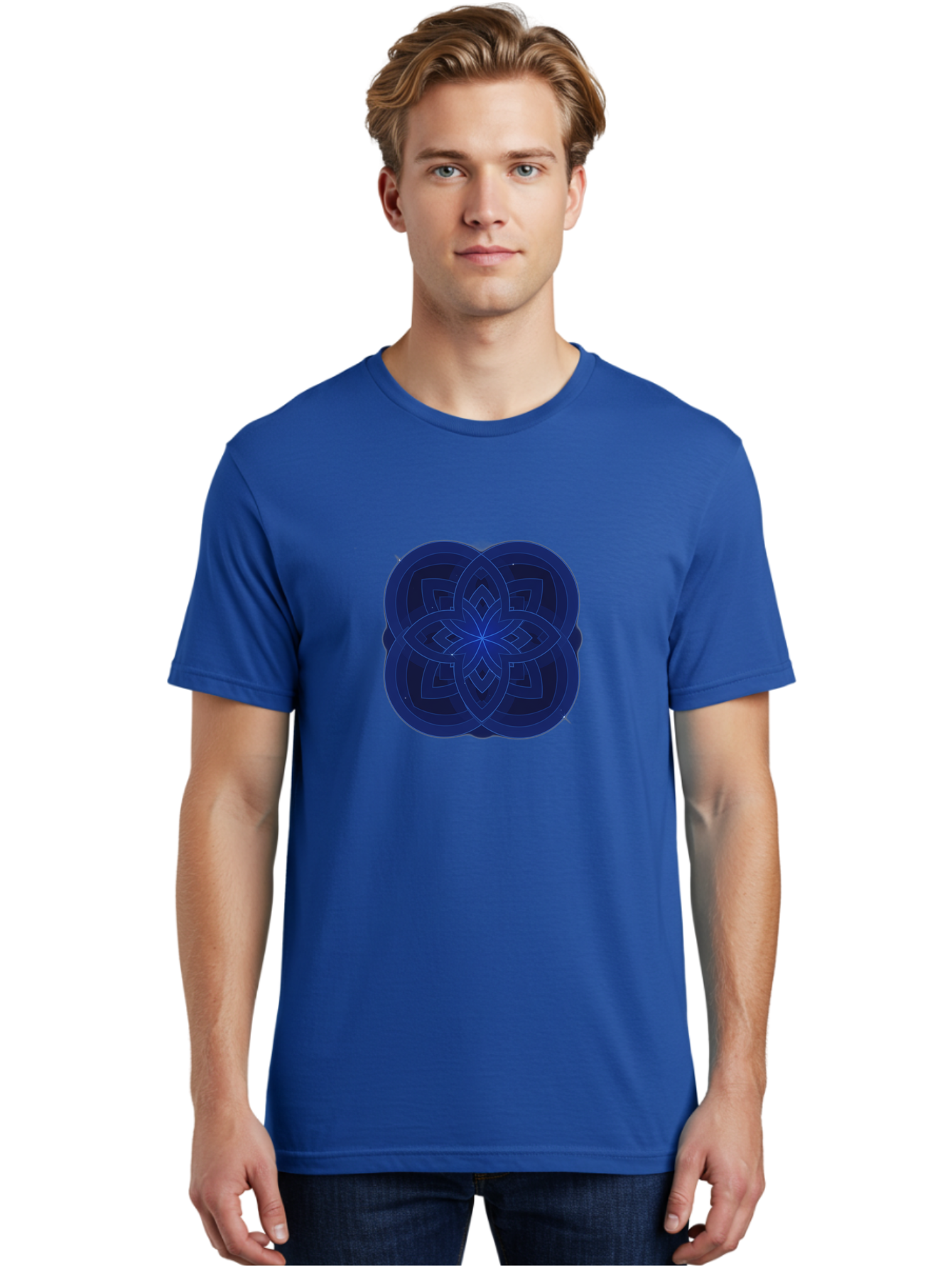 Flower-Mandala-Design Men'S Graphic Tee, 100% Cotton, Comfortable Casual Summer Wear, Machine Washable, Vintage Camera, Old Camera, Antique Camera, Black Camera, Classic Photography, Photography Equipment, Nostalgic Device, Film Camera, Bag471