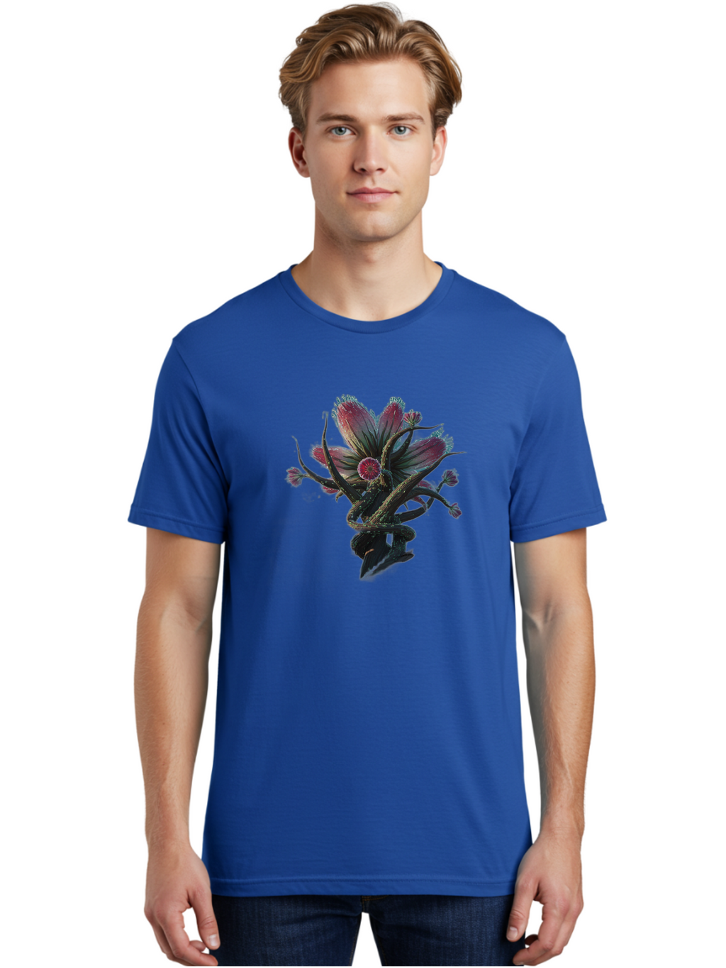 Flower Men'S Graphic Tee, 100% Cotton, Comfortable Casual Summer Wear, Machine Washable, Vintage Camera, Old Camera, Antique Camera, Black Camera, Classic Photography, Photography Equipment, Nostalgic Device, Film Camera, Camera Art Bag473