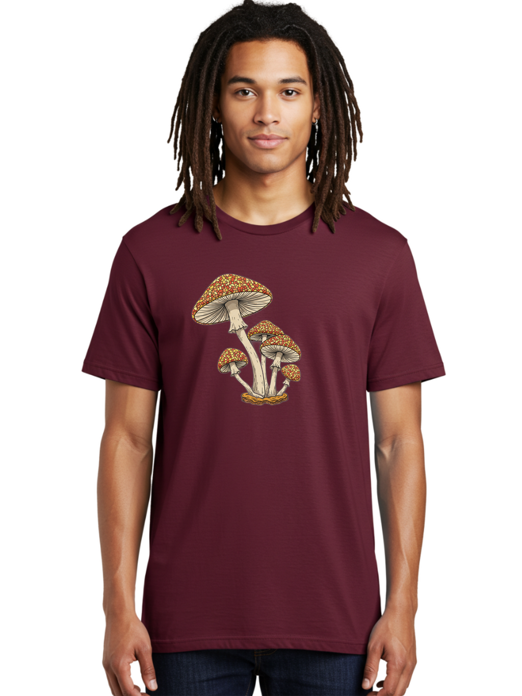 Fly-Agaric-Mushrooms Men'S Graphic Tee, 100% Cotton, Comfortable Casual Summer Wear, Machine Washable, Vintage Camera, Old Camera, Antique Camera, Black Camera, Classic Photography, Photography Equipment, Nostalgic Device, Film Camera, Bag475