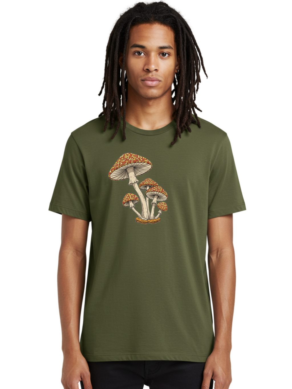 Fly-Agaric-Mushrooms Men'S Graphic Tee, 100% Cotton, Comfortable Casual Summer Wear, Machine Washable, Vintage Camera, Old Camera, Antique Camera, Black Camera, Classic Photography, Photography Equipment, Nostalgic Device, Film Camera, Bag475