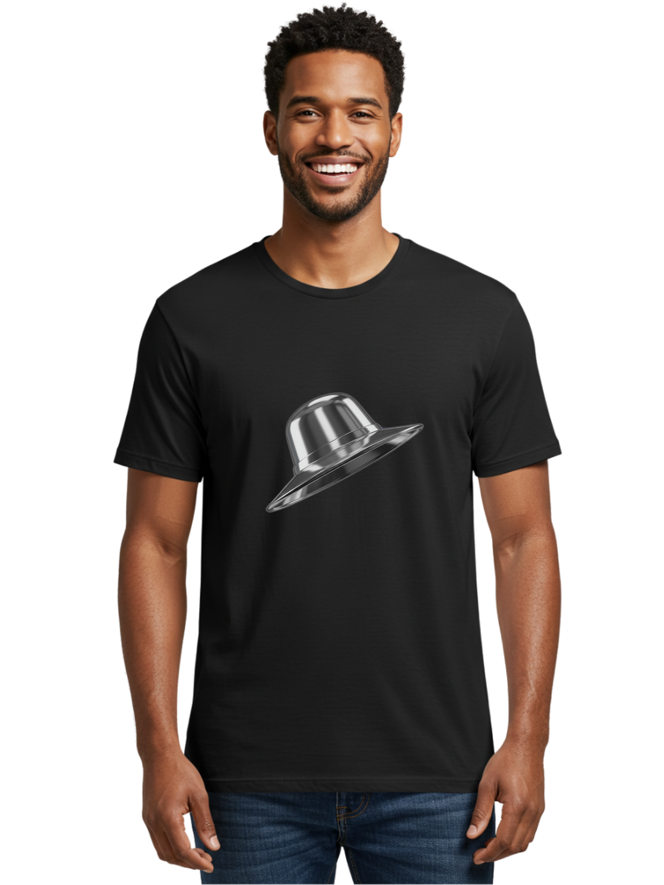 Flying-Saucer Men'S Graphic Tee, 100% Cotton, Comfortable Casual Summer Wear, Machine Washable, Vintage Camera, Old Camera, Antique Camera, Black Camera, Classic Photography, Photography Equipment, Nostalgic Device, Film Camera, Camera Art Bag477