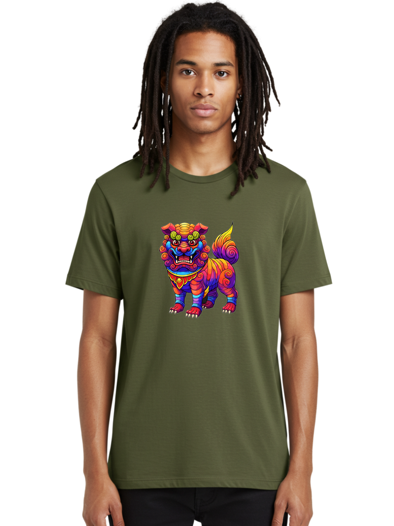 Foo-Dog-2 Men'S Graphic Tee, 100% Cotton, Comfortable Casual Summer Wear, Machine Washable, Vintage Camera, Old Camera, Antique Camera, Black Camera, Classic Photography, Photography Equipment, Nostalgic Device, Film Camera, Camera Art Bag480