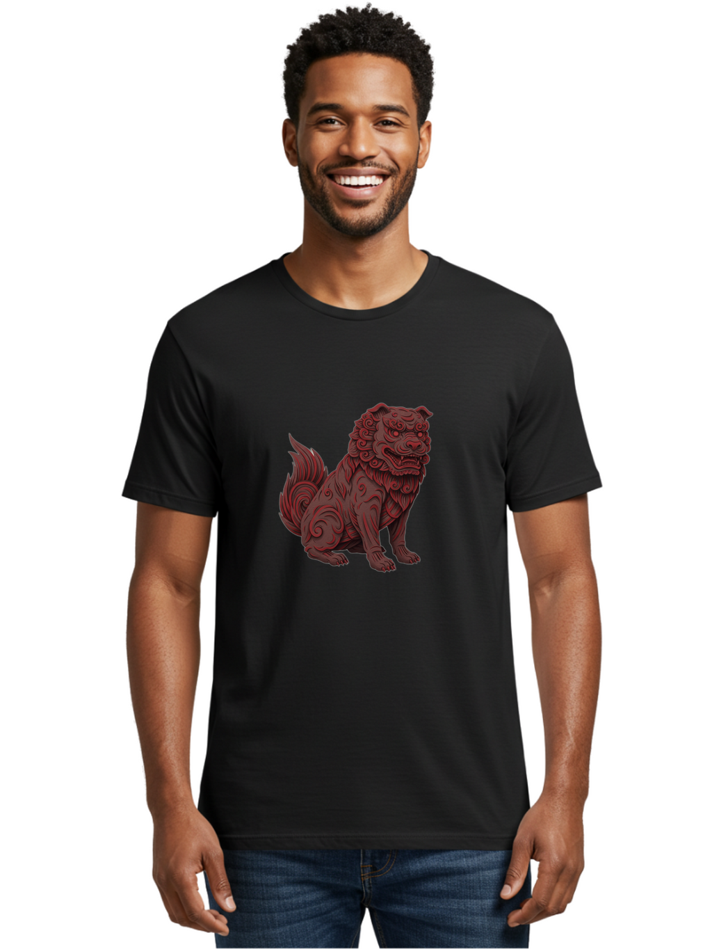 Foo-Dog-4 Men'S Graphic Tee, 100% Cotton, Comfortable Casual Summer Wear, Machine Washable, Vintage Camera, Old Camera, Antique Camera, Black Camera, Classic Photography, Photography Equipment, Nostalgic Device, Film Camera, Camera Art Bag482