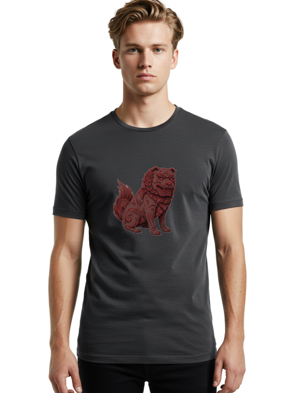 Foo-Dog-4 Men'S Graphic Tee, 100% Cotton, Comfortable Casual Summer Wear, Machine Washable, Vintage Camera, Old Camera, Antique Camera, Black Camera, Classic Photography, Photography Equipment, Nostalgic Device, Film Camera, Camera Art Bag482
