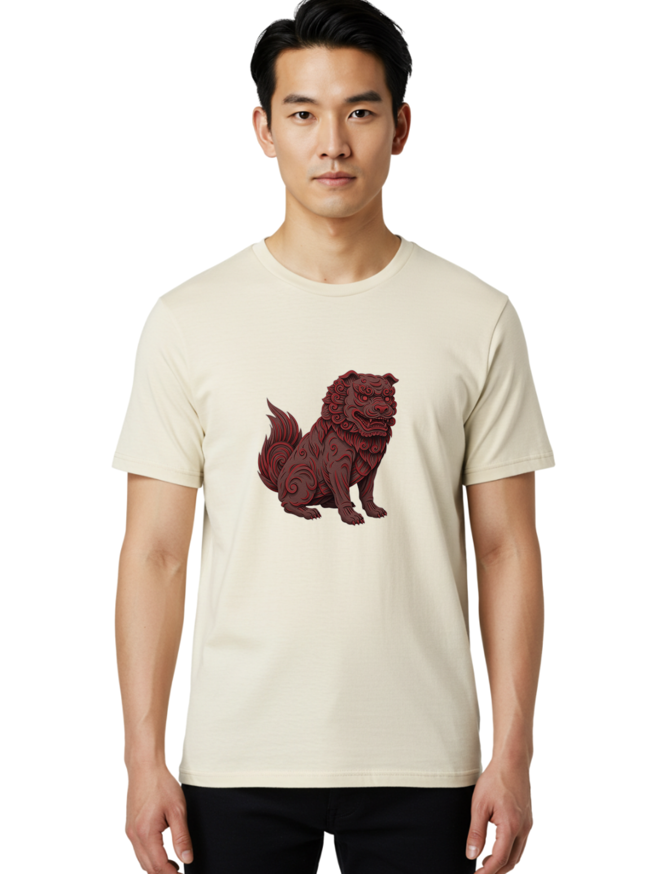 Foo-Dog-4 Men'S Graphic Tee, 100% Cotton, Comfortable Casual Summer Wear, Machine Washable, Vintage Camera, Old Camera, Antique Camera, Black Camera, Classic Photography, Photography Equipment, Nostalgic Device, Film Camera, Camera Art Bag482