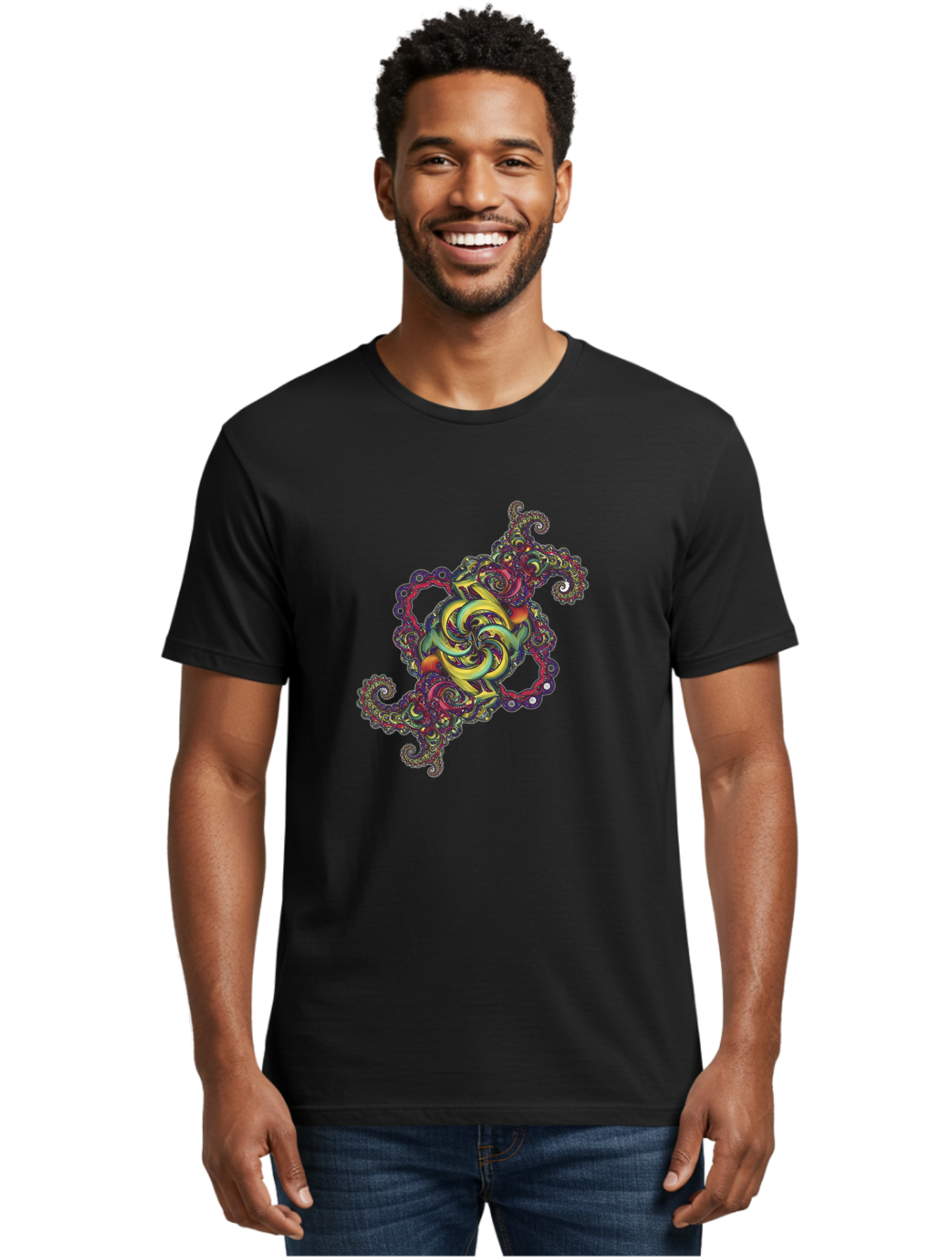 Fractal-Design Men'S Graphic Tee, 100% Cotton, Comfortable Casual Summer Wear, Machine Washable, Vintage Camera, Old Camera, Antique Camera, Black Camera, Classic Photography, Photography Equipment, Nostalgic Device, Film Camera, Camera Art Bag490