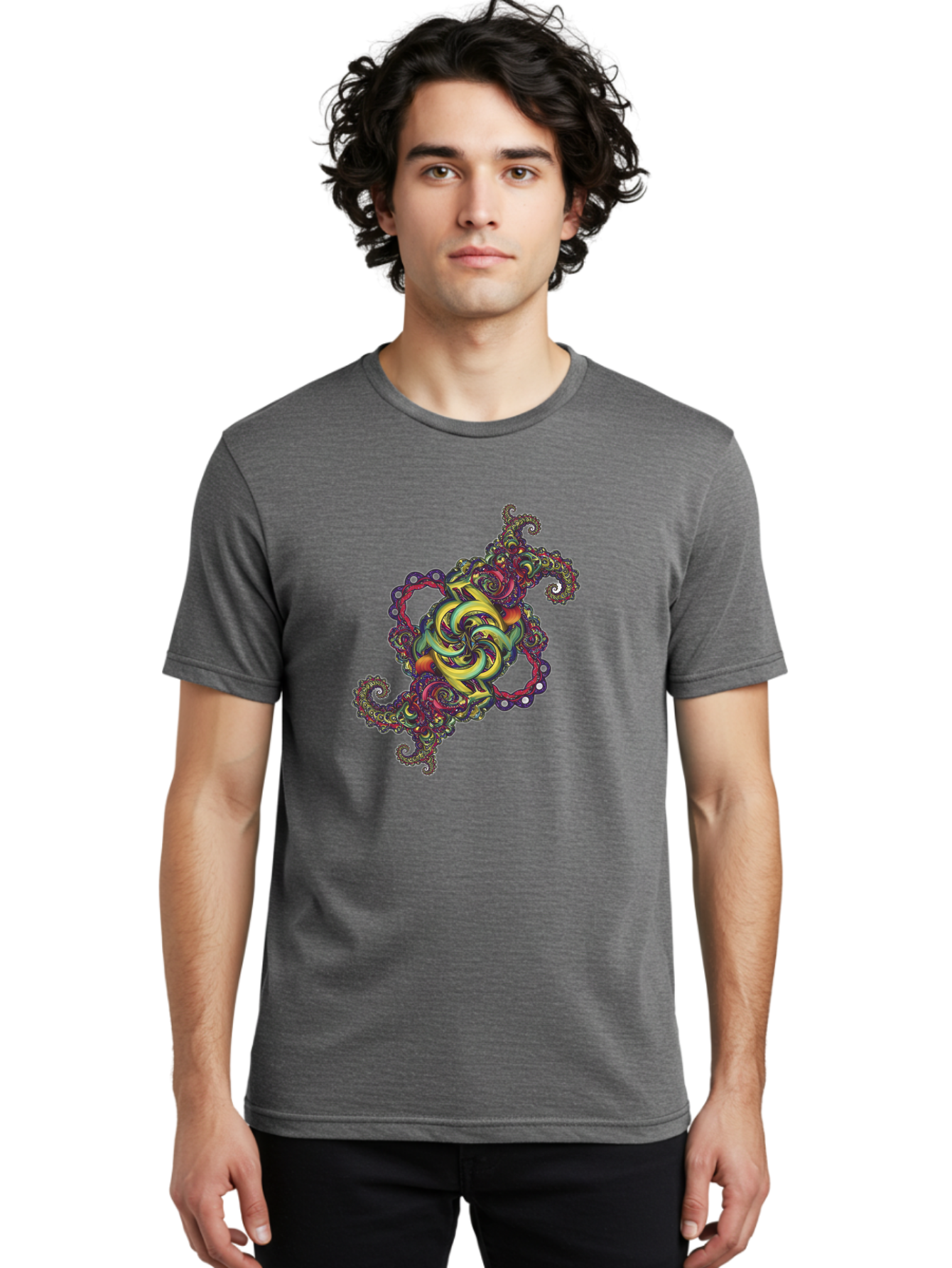 Fractal-Design Men'S Graphic Tee, 100% Cotton, Comfortable Casual Summer Wear, Machine Washable, Vintage Camera, Old Camera, Antique Camera, Black Camera, Classic Photography, Photography Equipment, Nostalgic Device, Film Camera, Camera Art Bag490