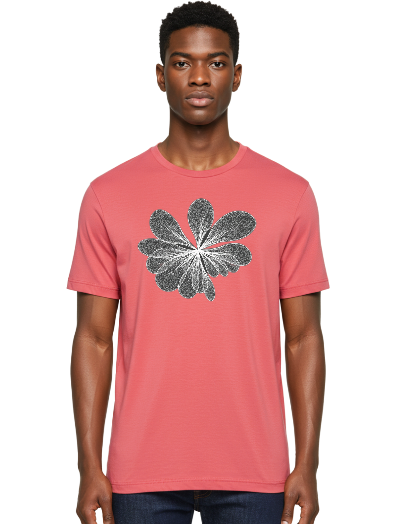 Fractal-Flower Men'S Graphic Tee, 100% Cotton, Comfortable Casual Summer Wear, Machine Washable, Vintage Camera, Old Camera, Antique Camera, Black Camera, Classic Photography, Photography Equipment, Nostalgic Device, Film Camera, Camera Art Bag492