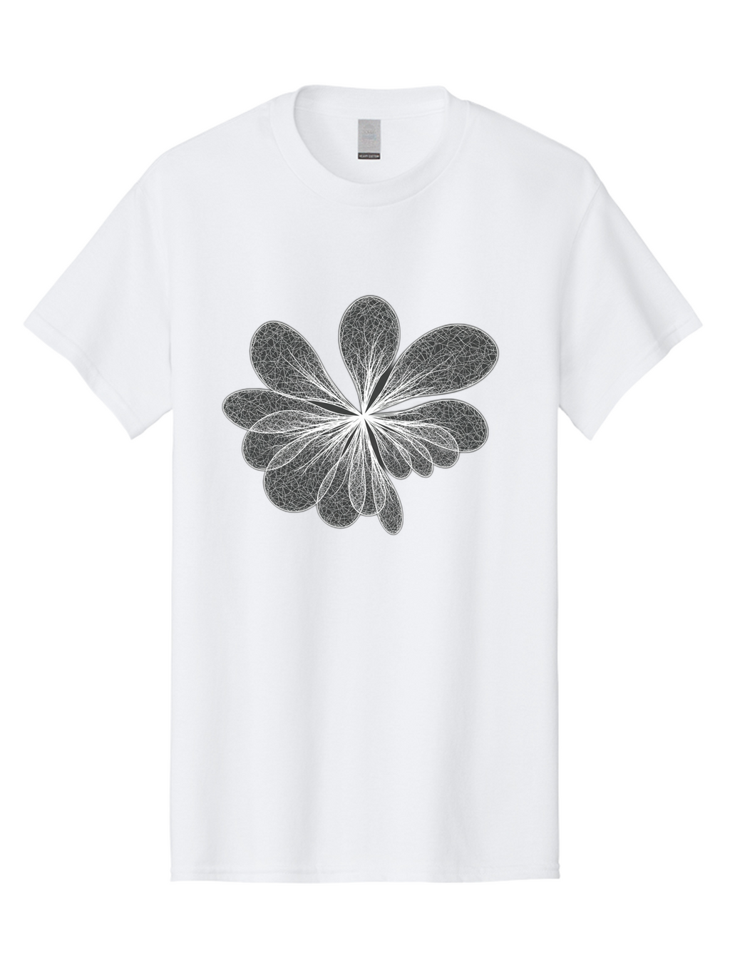 Fractal-Flower Men'S Graphic Tee, 100% Cotton, Comfortable Casual Summer Wear, Machine Washable, Vintage Camera, Old Camera, Antique Camera, Black Camera, Classic Photography, Photography Equipment, Nostalgic Device, Film Camera, Camera Art Bag492