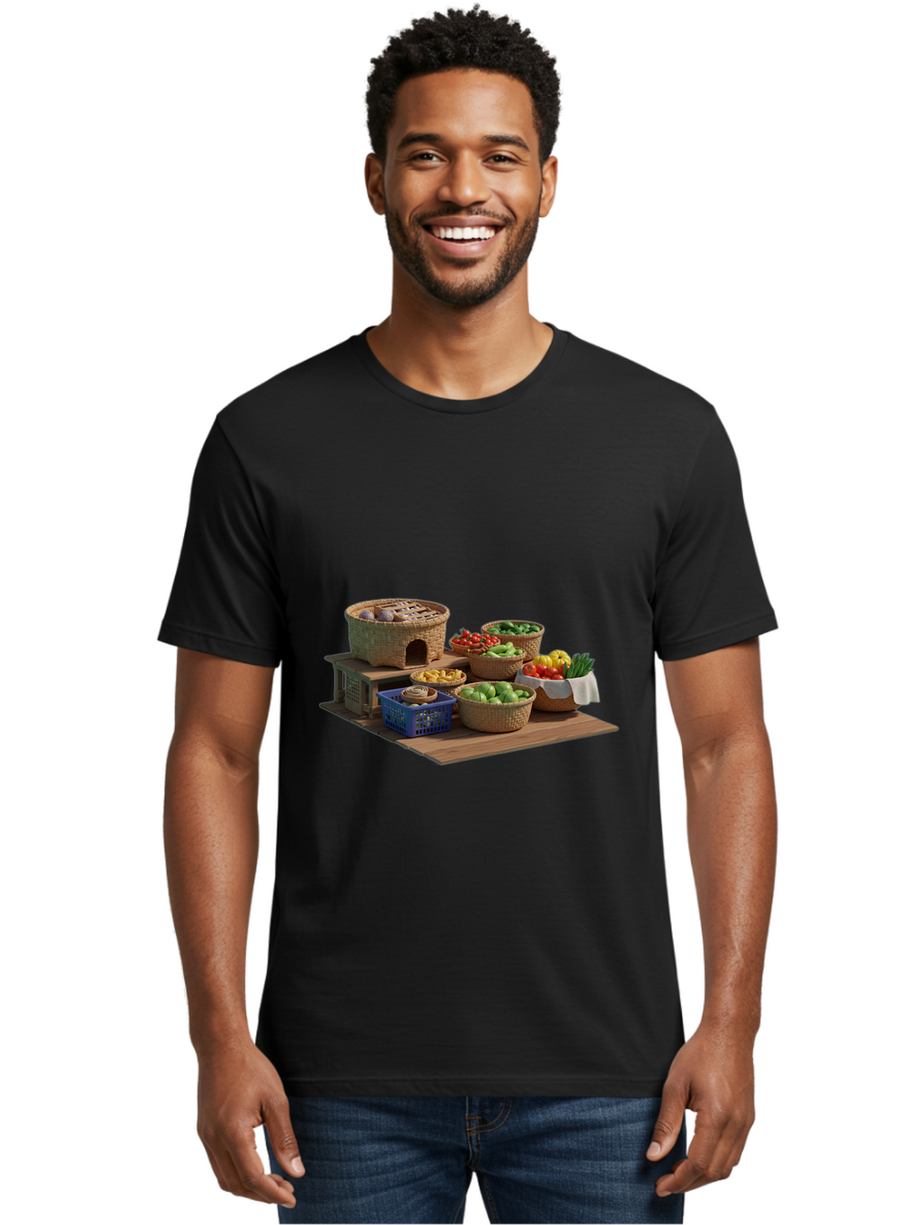 Fresh-Produce-Stand Men'S Graphic Tee, 100% Cotton, Comfortable Casual Summer Wear, Machine Washable, Vintage Camera, Old Camera, Antique Camera, Black Camera, Classic Photography, Photography Equipment, Nostalgic Device, Film Camera, Bag493