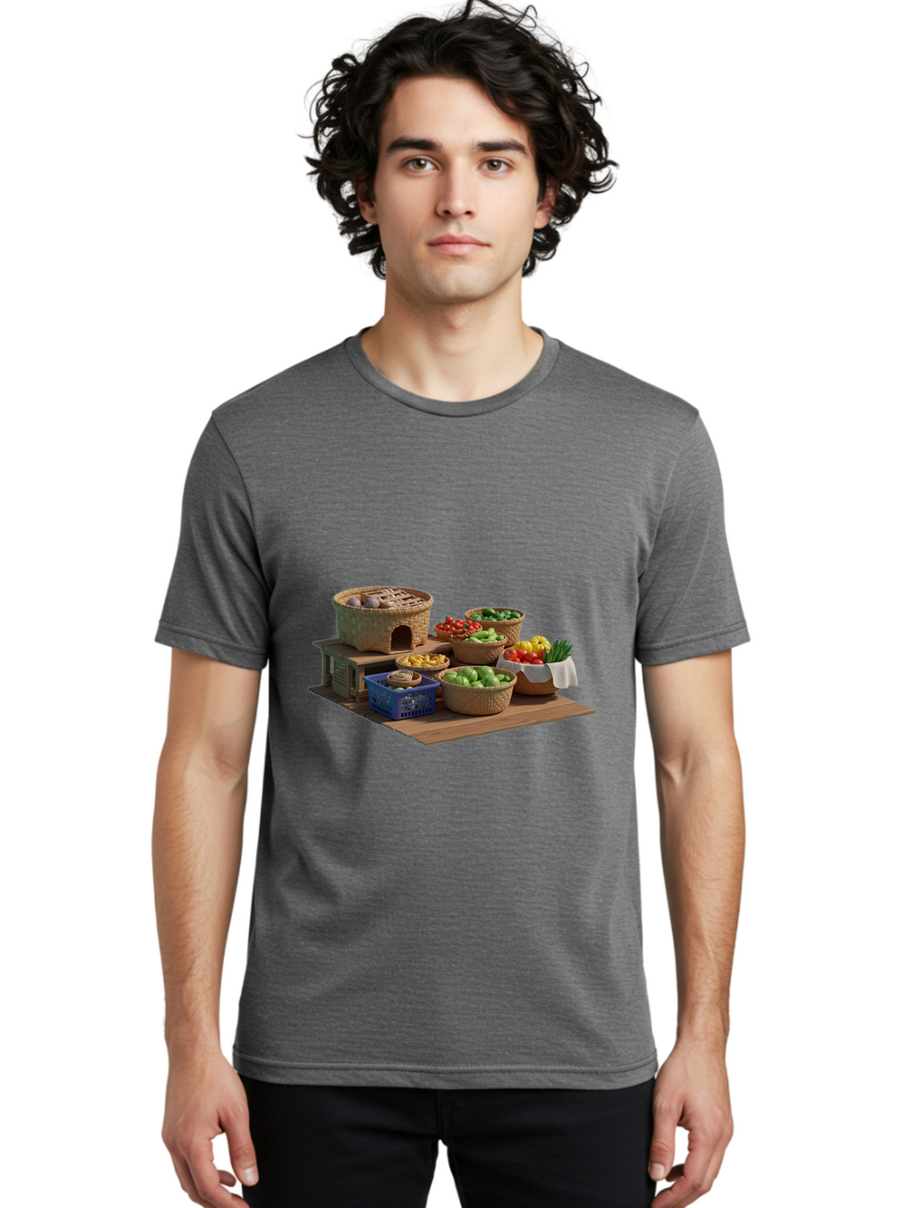 Fresh-Produce-Stand Men'S Graphic Tee, 100% Cotton, Comfortable Casual Summer Wear, Machine Washable, Vintage Camera, Old Camera, Antique Camera, Black Camera, Classic Photography, Photography Equipment, Nostalgic Device, Film Camera, Bag493