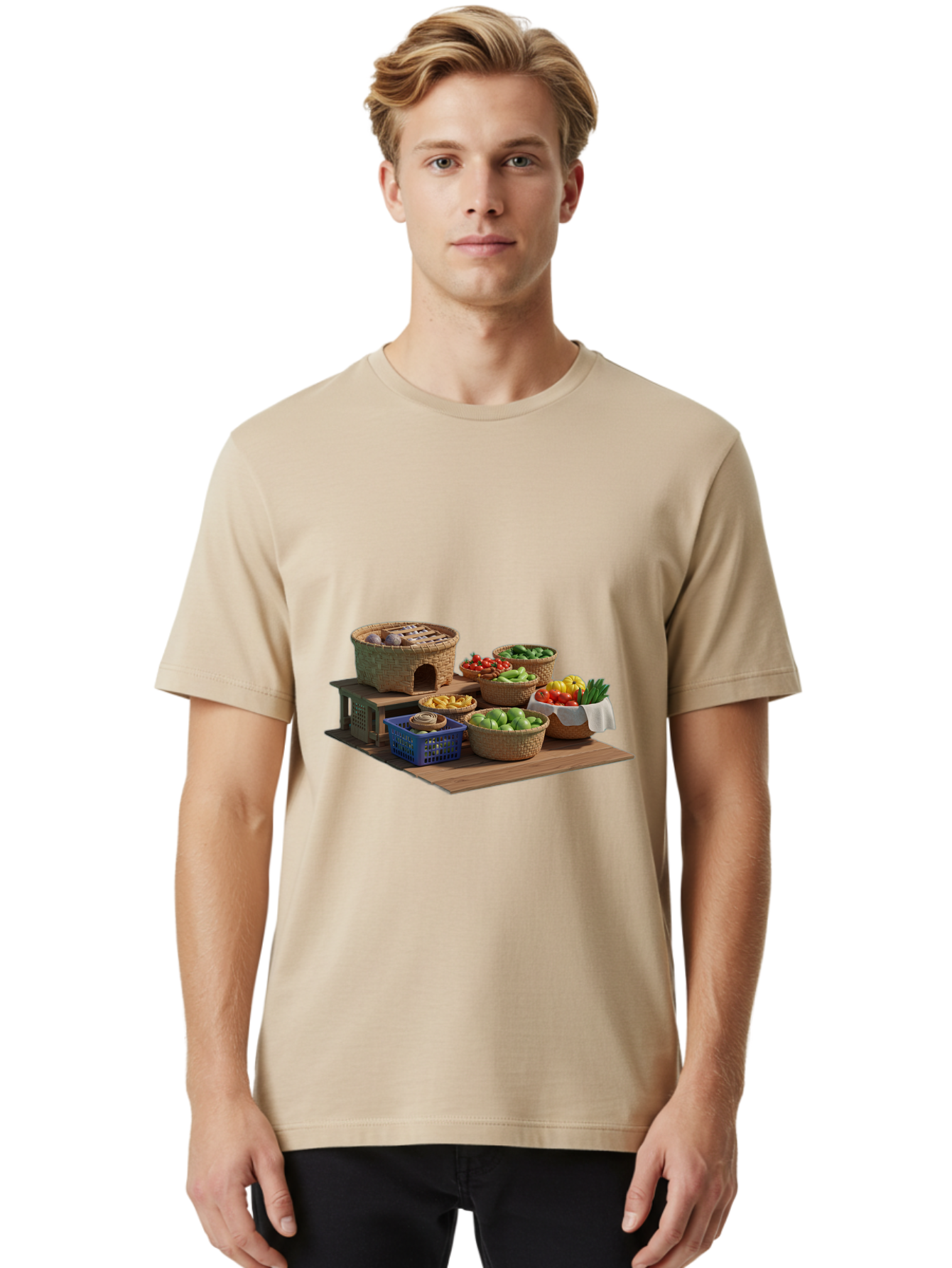 Fresh-Produce-Stand Men'S Graphic Tee, 100% Cotton, Comfortable Casual Summer Wear, Machine Washable, Vintage Camera, Old Camera, Antique Camera, Black Camera, Classic Photography, Photography Equipment, Nostalgic Device, Film Camera, Bag493