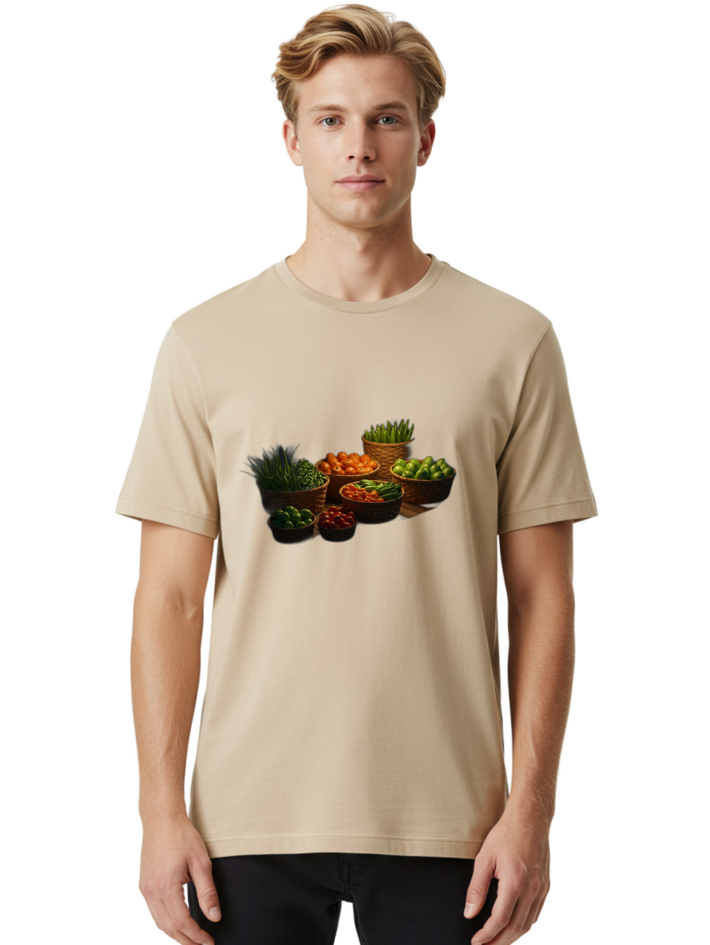 Fresh-Vegetables Men'S Graphic Tee, 100% Cotton, Comfortable Casual Summer Wear, Machine Washable, Vintage Camera, Old Camera, Antique Camera, Black Camera, Classic Photography, Photography Equipment, Nostalgic Device, Film Camera, Camera Art Bag494