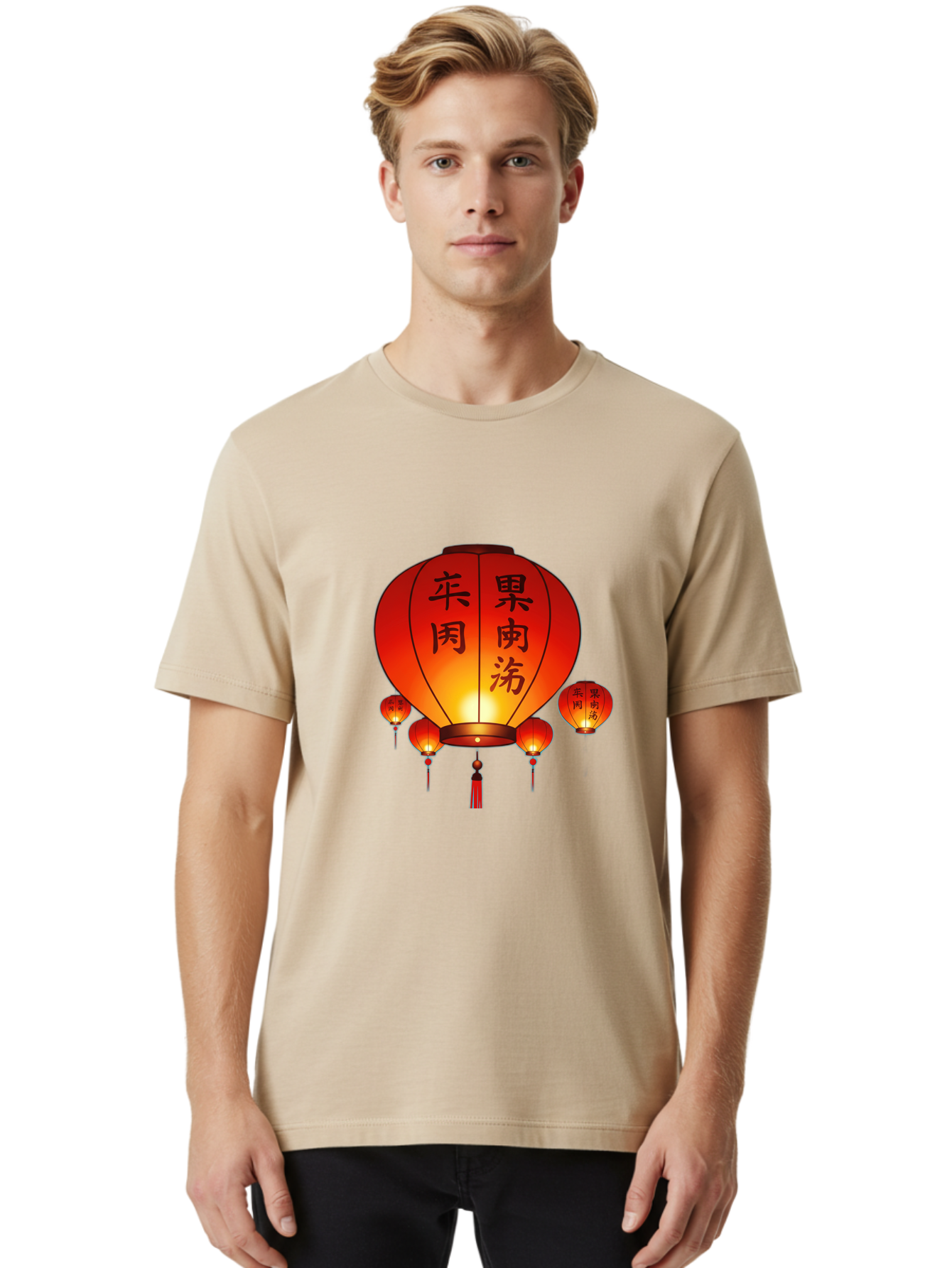 Fruit-And-Vegetable-Lanterns Men'S Graphic Tee, 100% Cotton, Comfortable Casual Summer Wear, Machine Washable, Vintage Camera, Old Camera, Antique Camera, Black Camera, Classic Photography, Photography Equipment, Nostalgic Device, Film Camera, Bag498