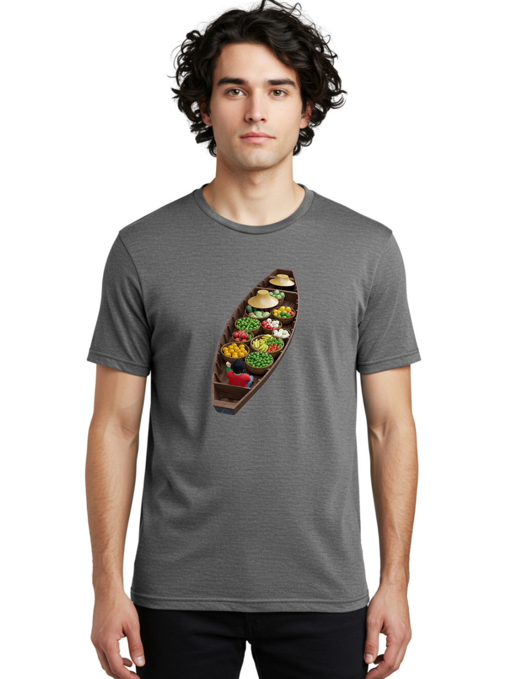Fruit-Boat Men'S Graphic Tee, 100% Cotton, Comfortable Casual Summer Wear, Machine Washable, Vintage Camera, Old Camera, Antique Camera, Black Camera, Classic Photography, Photography Equipment, Nostalgic Device, Film Camera, Camera Art Bag500