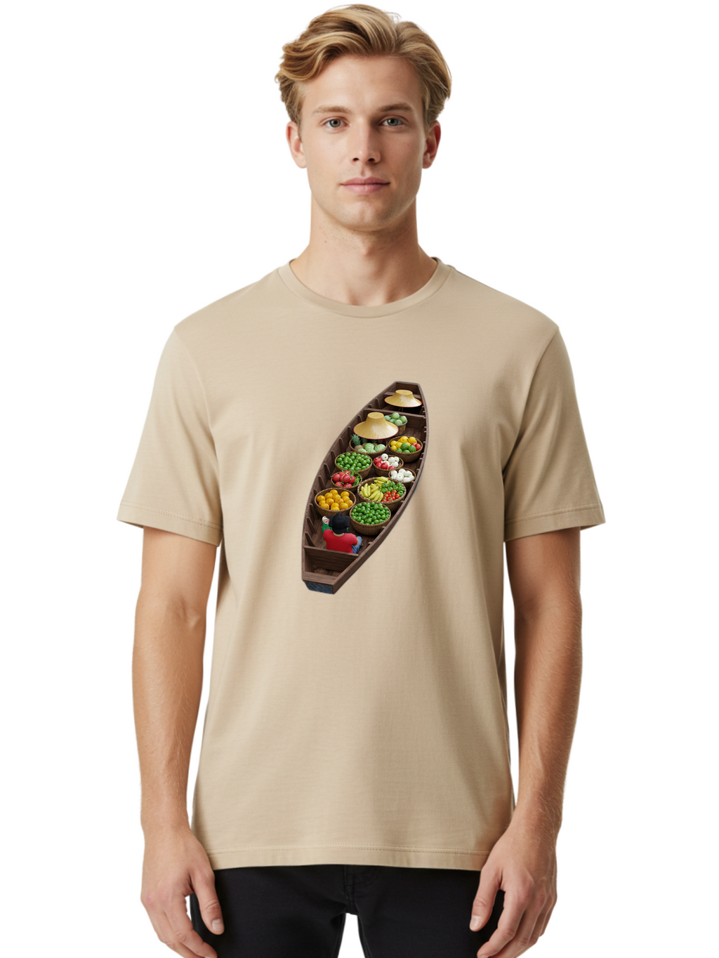 Fruit-Boat Men'S Graphic Tee, 100% Cotton, Comfortable Casual Summer Wear, Machine Washable, Vintage Camera, Old Camera, Antique Camera, Black Camera, Classic Photography, Photography Equipment, Nostalgic Device, Film Camera, Camera Art Bag500