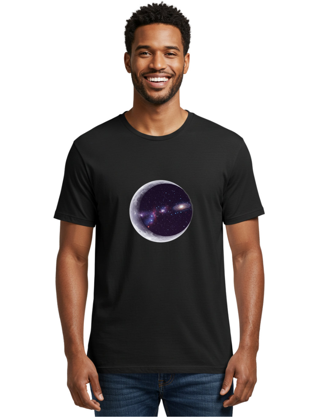 Galaxy-Moon Men'S Graphic Tee, 100% Cotton, Comfortable Casual Summer Wear, Machine Washable, Vintage Camera, Old Camera, Antique Camera, Black Camera, Classic Photography, Photography Equipment, Nostalgic Device, Film Camera, Camera Art Bag511