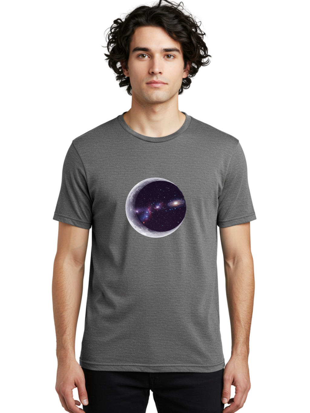 Galaxy-Moon Men'S Graphic Tee, 100% Cotton, Comfortable Casual Summer Wear, Machine Washable, Vintage Camera, Old Camera, Antique Camera, Black Camera, Classic Photography, Photography Equipment, Nostalgic Device, Film Camera, Camera Art Bag511