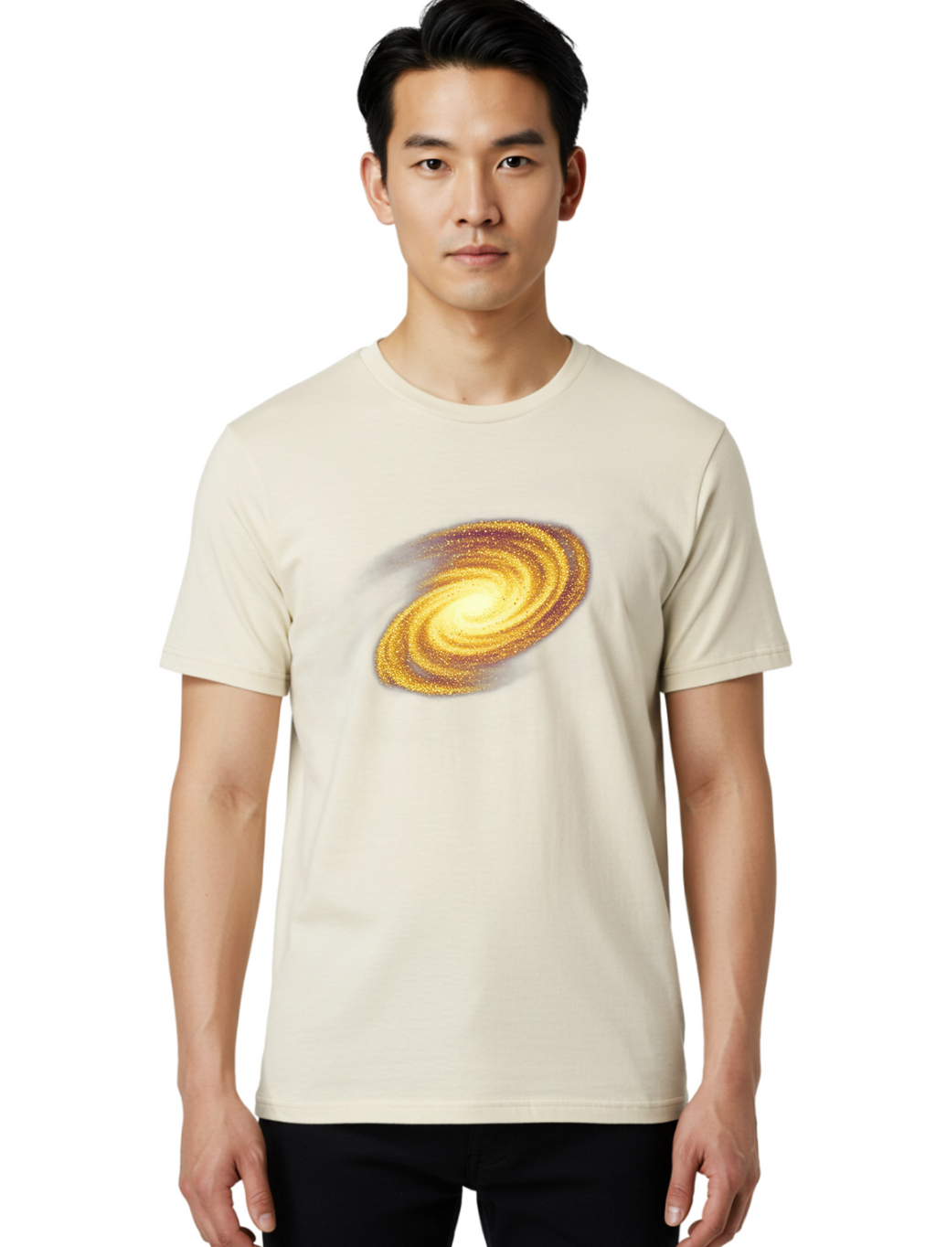 Galaxy Men'S Graphic Tee, 100% Cotton, Comfortable Casual Summer Wear, Machine Washable, Vintage Camera, Old Camera, Antique Camera, Black Camera, Classic Photography, Photography Equipment, Nostalgic Device, Film Camera, Camera Art Bag512