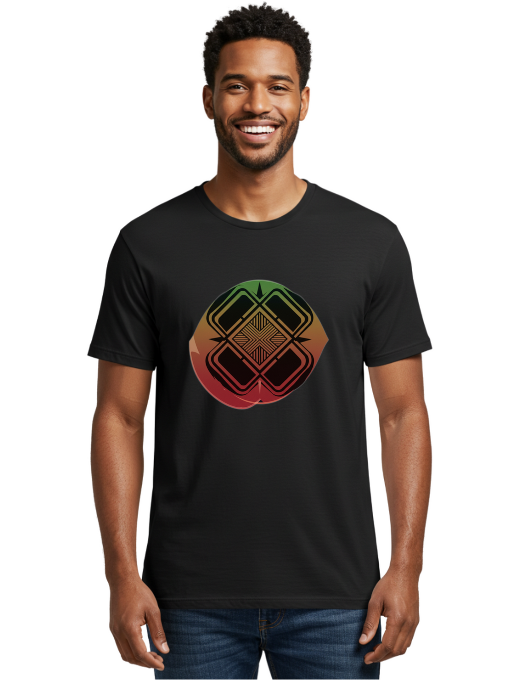 Geometric-Shape-Logo Men'S Graphic Tee, 100% Cotton, Comfortable Casual Summer Wear, Machine Washable, Vintage Camera, Old Camera, Antique Camera, Black Camera, Classic Photography, Photography Equipment, Nostalgic Device, Film Camera, Bag522