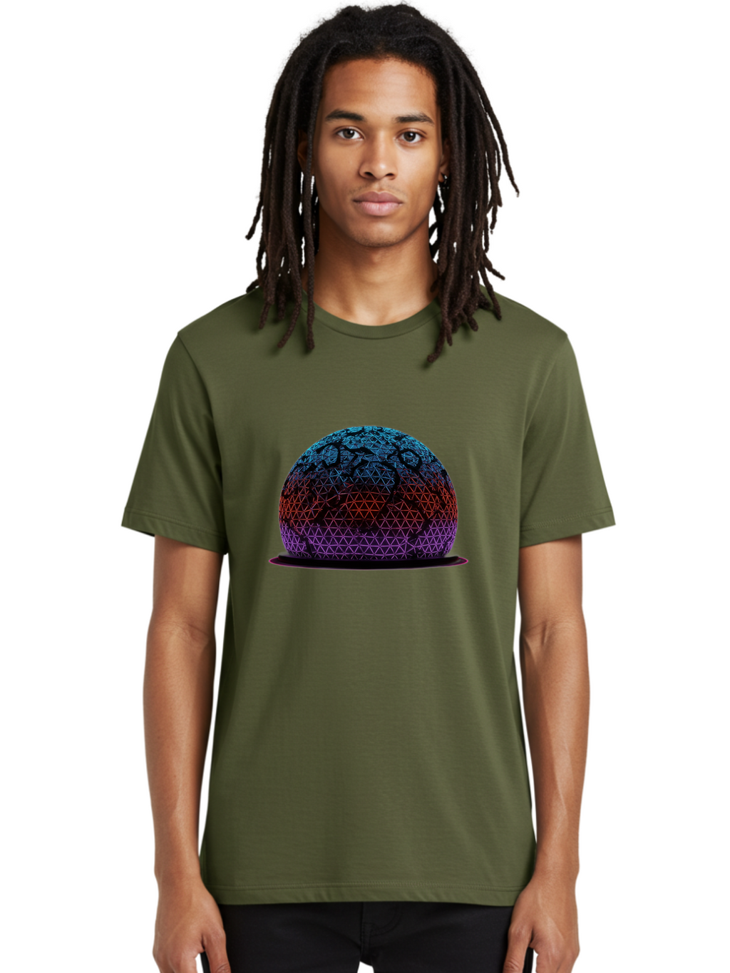 Geometric-Sphere Men'S Graphic Tee, 100% Cotton, Comfortable Casual Summer Wear, Machine Washable, Vintage Camera, Old Camera, Antique Camera, Black Camera, Classic Photography, Photography Equipment, Nostalgic Device, Film Camera, Camera Art Bag524