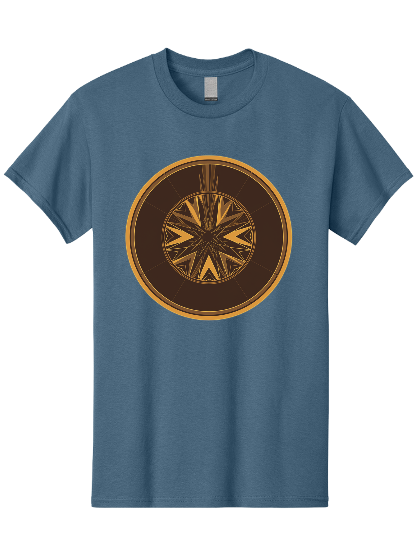 Geometric-Star Men'S Graphic Tee, 100% Cotton, Comfortable Casual Summer Wear, Machine Washable, Vintage Camera, Old Camera, Antique Camera, Black Camera, Classic Photography, Photography Equipment, Nostalgic Device, Film Camera, Camera Art Bag526